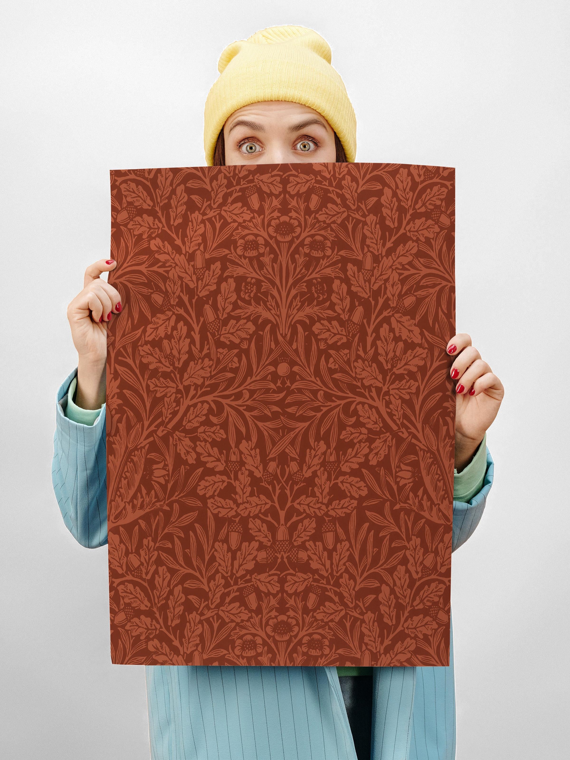 William Morris Poster No:34 Modern Sanat Poster - Sanat Dekor Serisi - Duvar Tablosu, HD Baskı