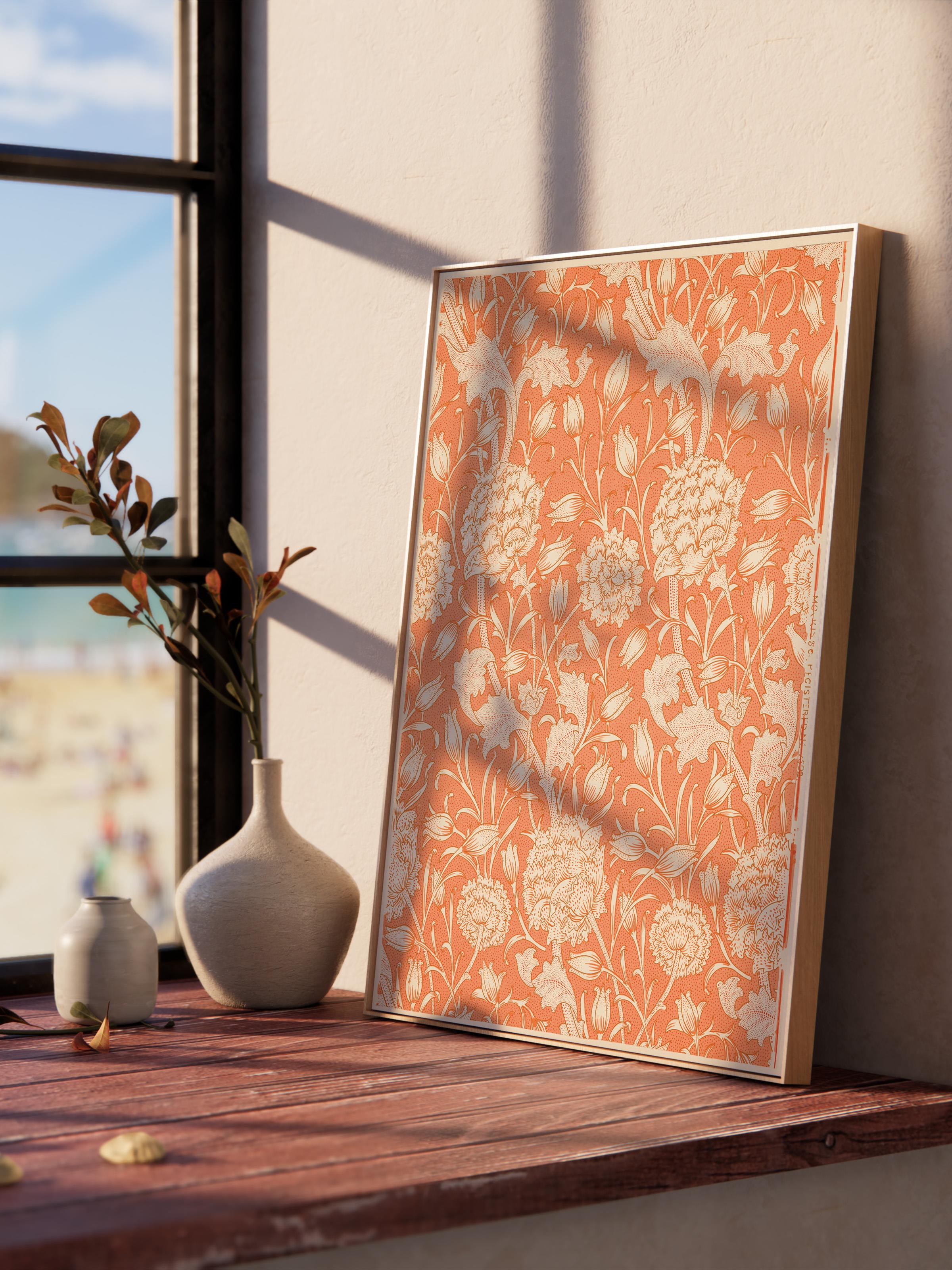 William Morris Poster No:8 Modern Sanat Poster - Sanat Dekor Serisi - Duvar Tablosu, HD Baskı