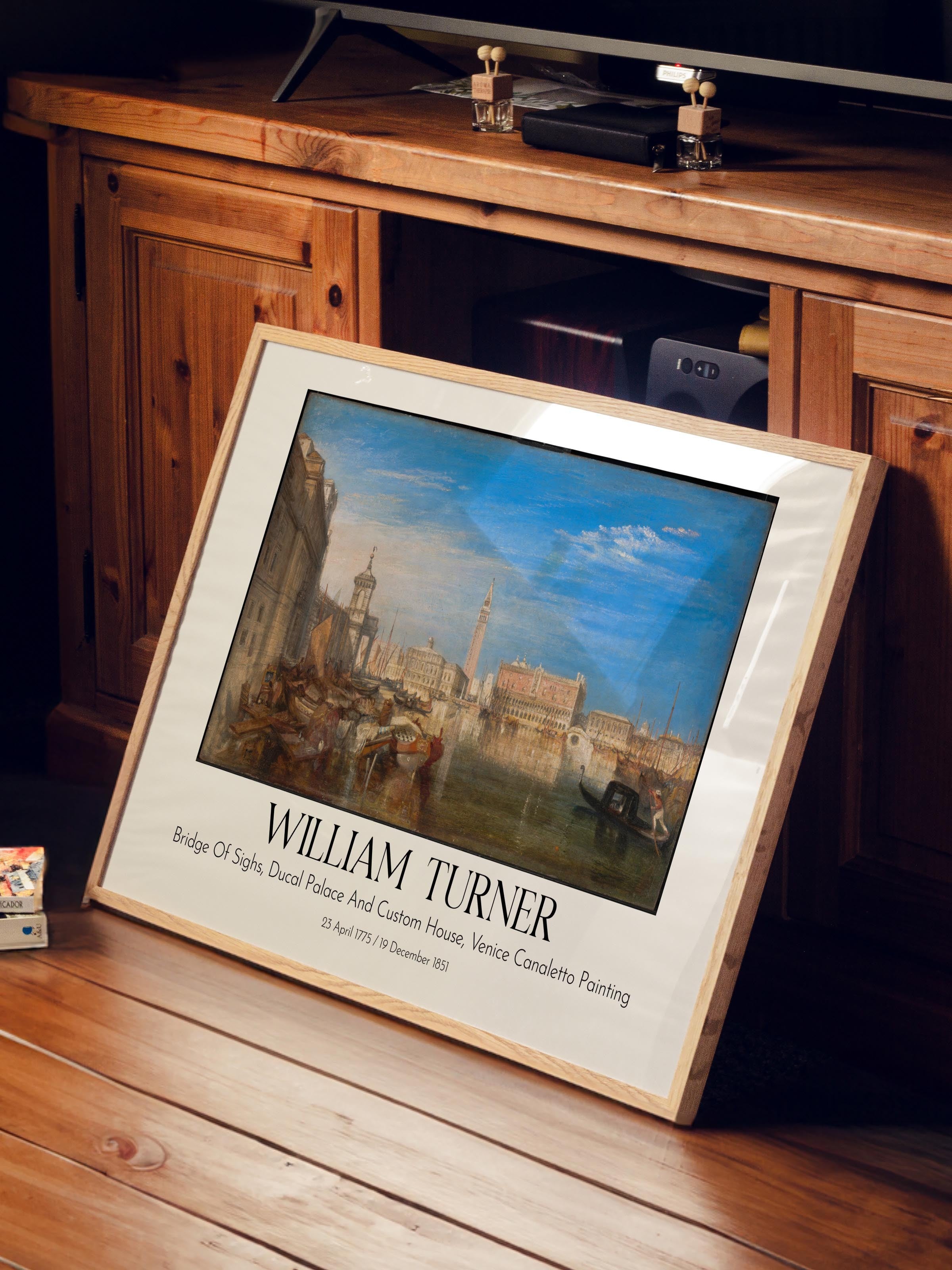 William Turner, Ahşap Çerçeveli Tablo, Sanat Serisi NO:112469