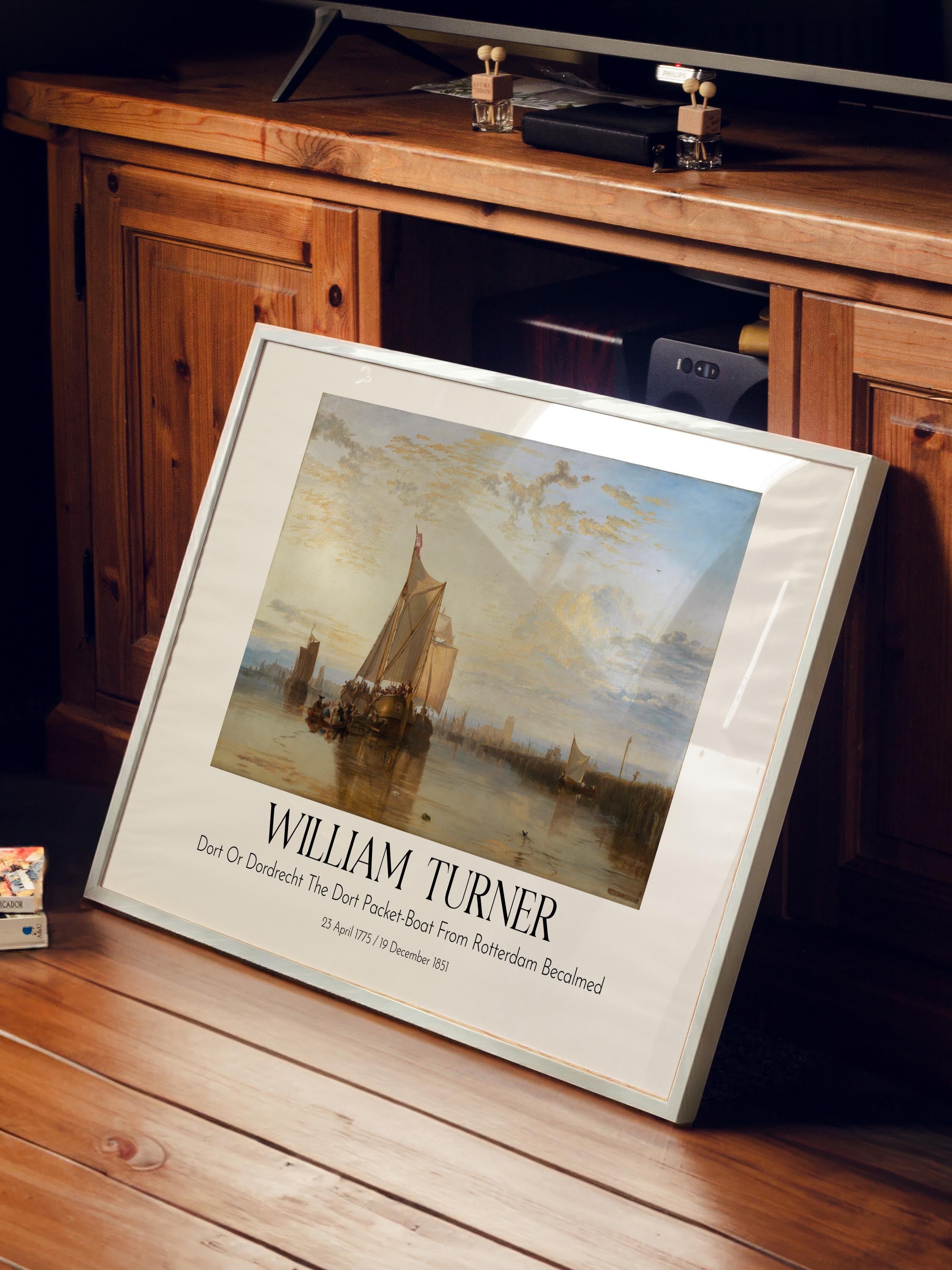 William Turner, Beyaz Çerçeveli Tablo, Sanat Serisi NO:112470