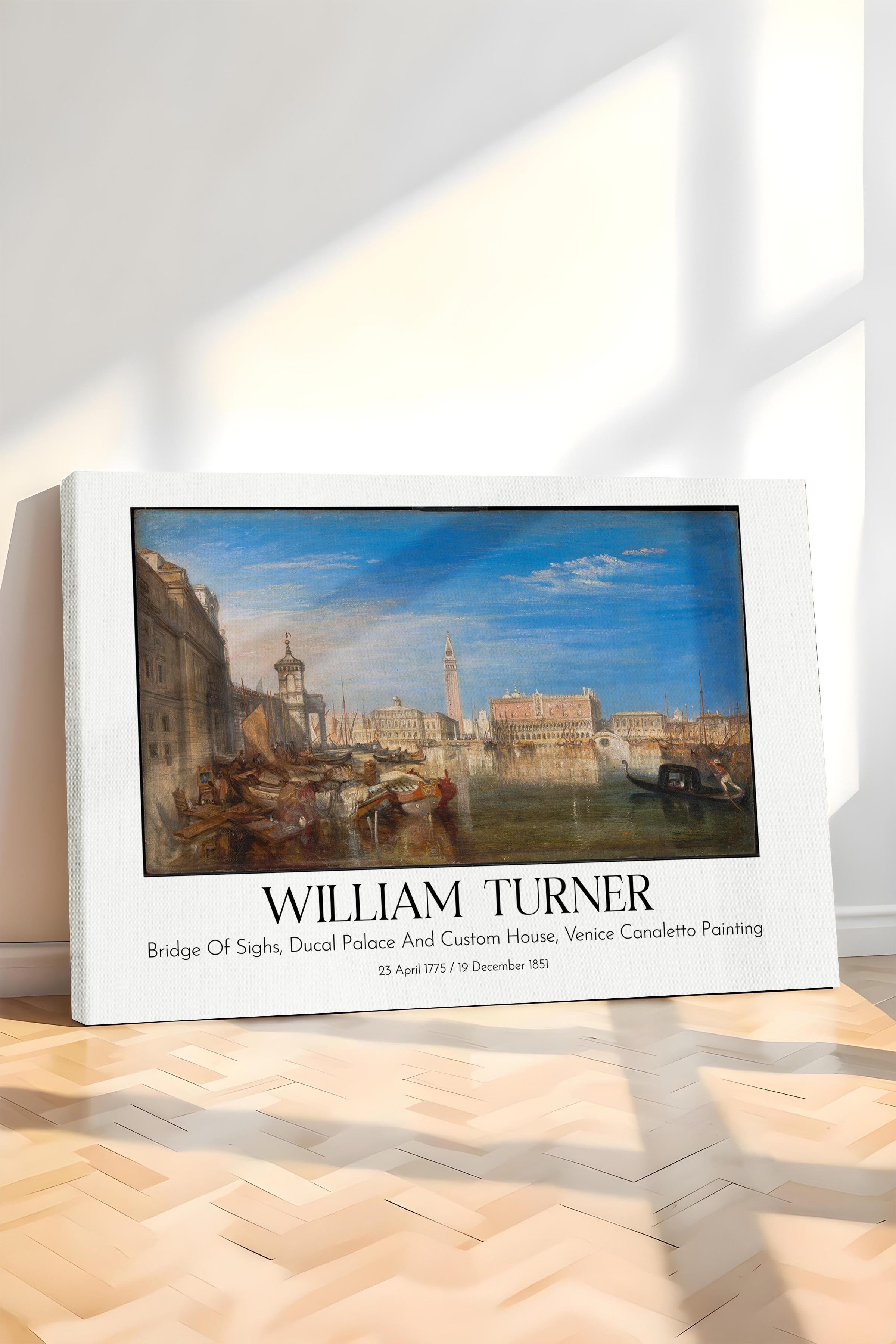 William Turner, Kanvas Tablo, Sanat Serisi NO:112469