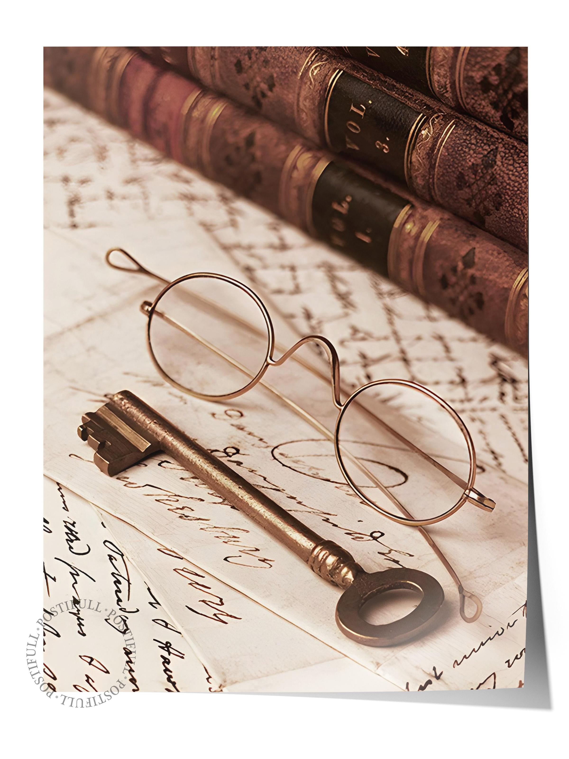 Wizard's Desk Poster, Çerçevesiz Duvar Posteri, Dikey Duvar Tablosu Comfort Serisi NO:108316