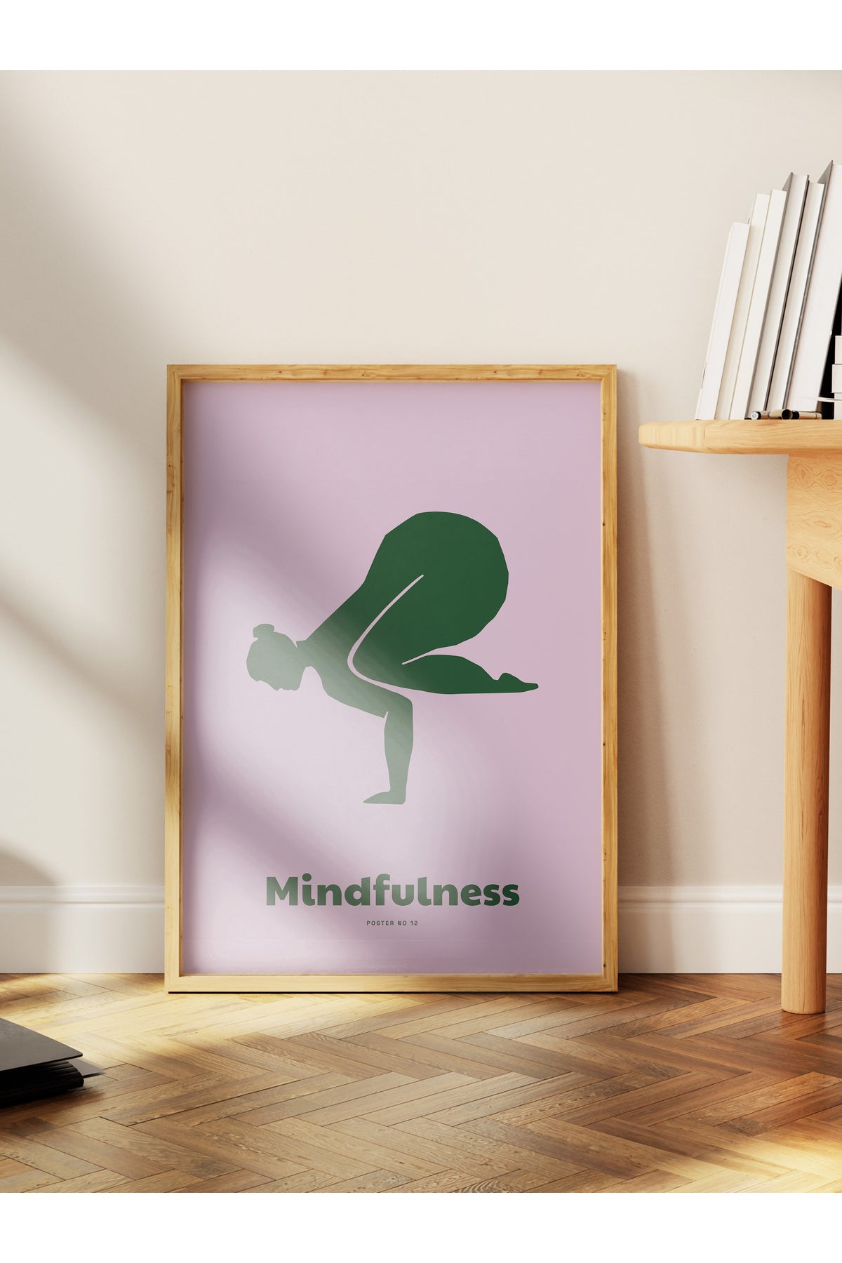 Yoga Ve Meditasyon Temalı Çerçevesiz Poster, Estetik Poster - Salon, Mutfak Ve Yatak Odası Dekoru
