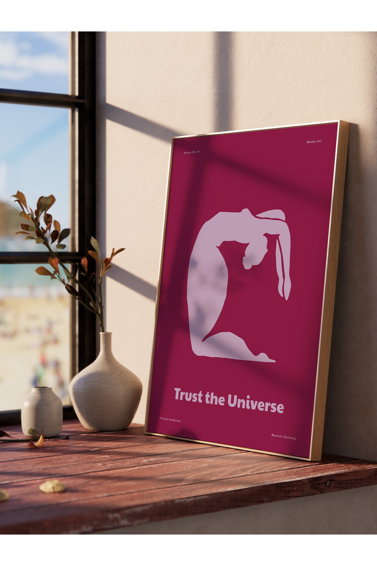 Yoga Ve Meditasyon Temalı Çerçevesiz Poster, Estetik Poster - Salon, Mutfak Ve Yatak Odası Dekoru