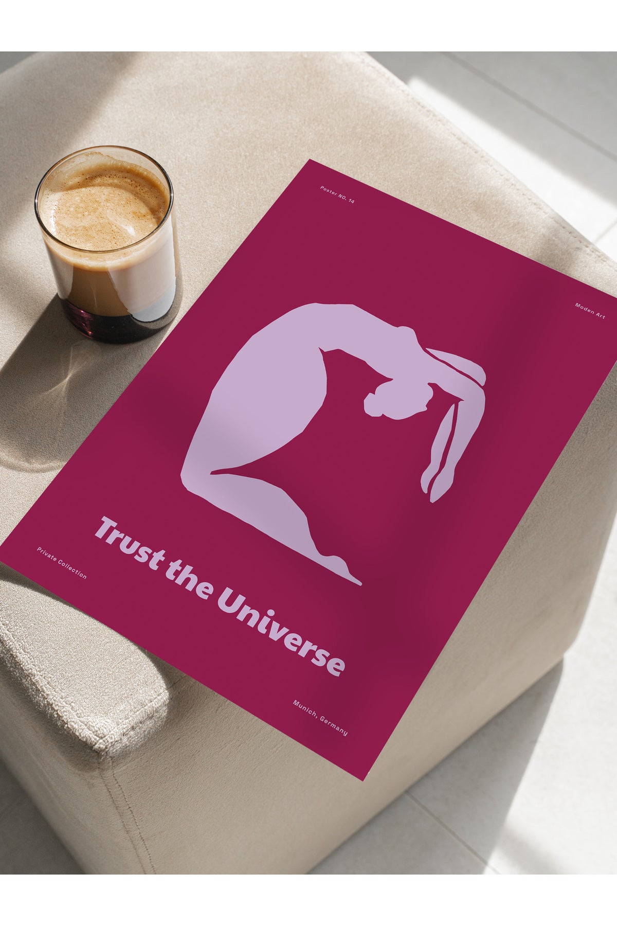 Yoga Ve Meditasyon Temalı Çerçevesiz Poster, Estetik Poster - Salon, Mutfak Ve Yatak Odası Dekoru