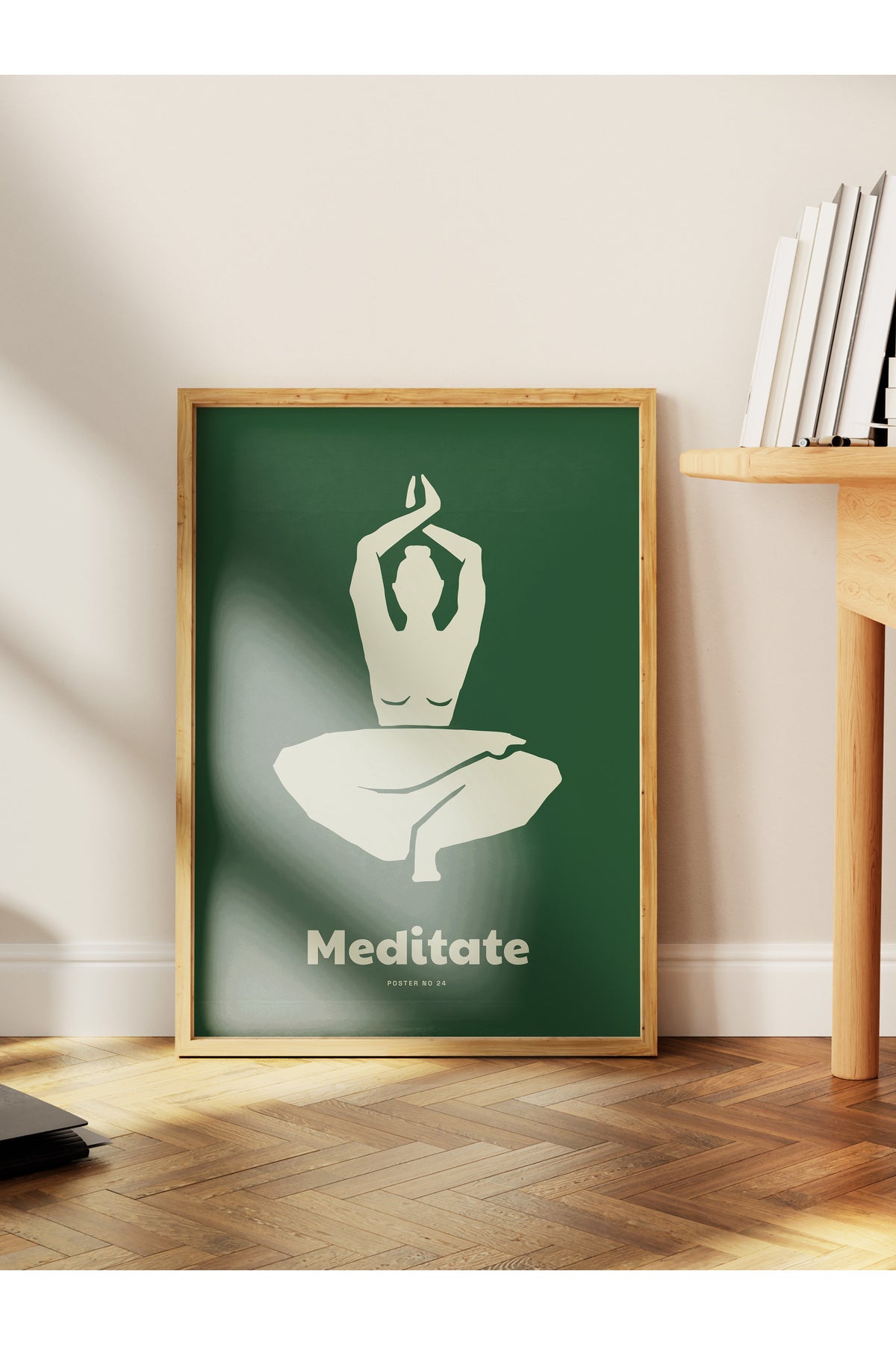 Yoga Ve Meditasyon Temalı Çerçevesiz Poster, Estetik Poster - Salon, Mutfak Ve Yatak Odası Dekoru