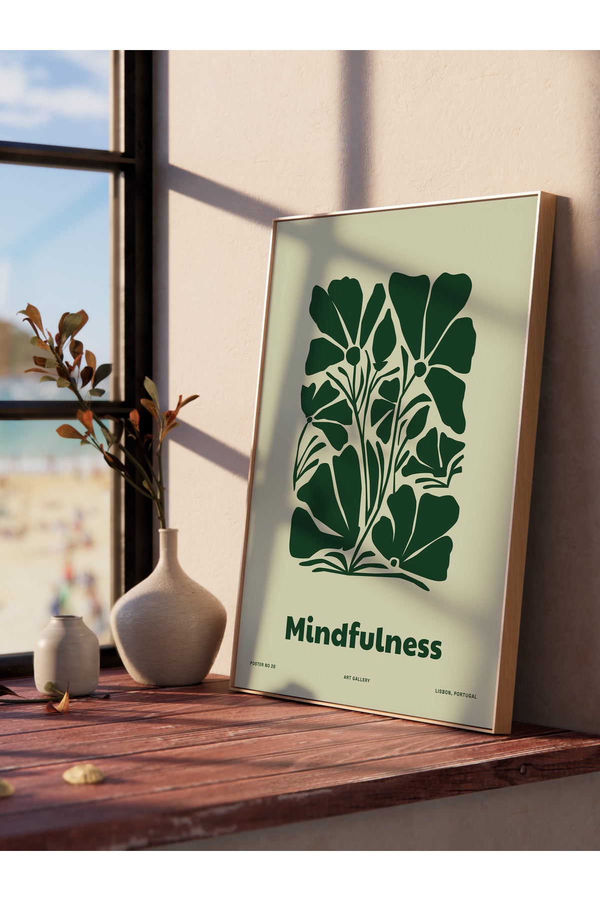 Yoga Ve Meditasyon Temalı Çerçevesiz Poster, Estetik Poster - Salon, Mutfak Ve Yatak Odası Dekoru