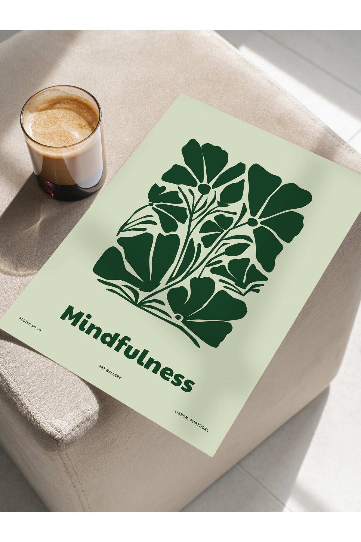 Yoga Ve Meditasyon Temalı Çerçevesiz Poster, Estetik Poster - Salon, Mutfak Ve Yatak Odası Dekoru