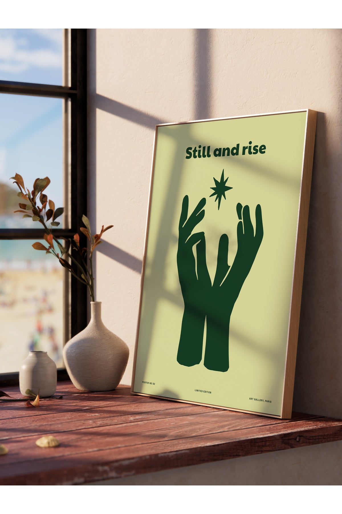 Yoga Ve Meditasyon Temalı Çerçevesiz Poster, Estetik Poster - Salon, Mutfak Ve Yatak Odası Dekoru