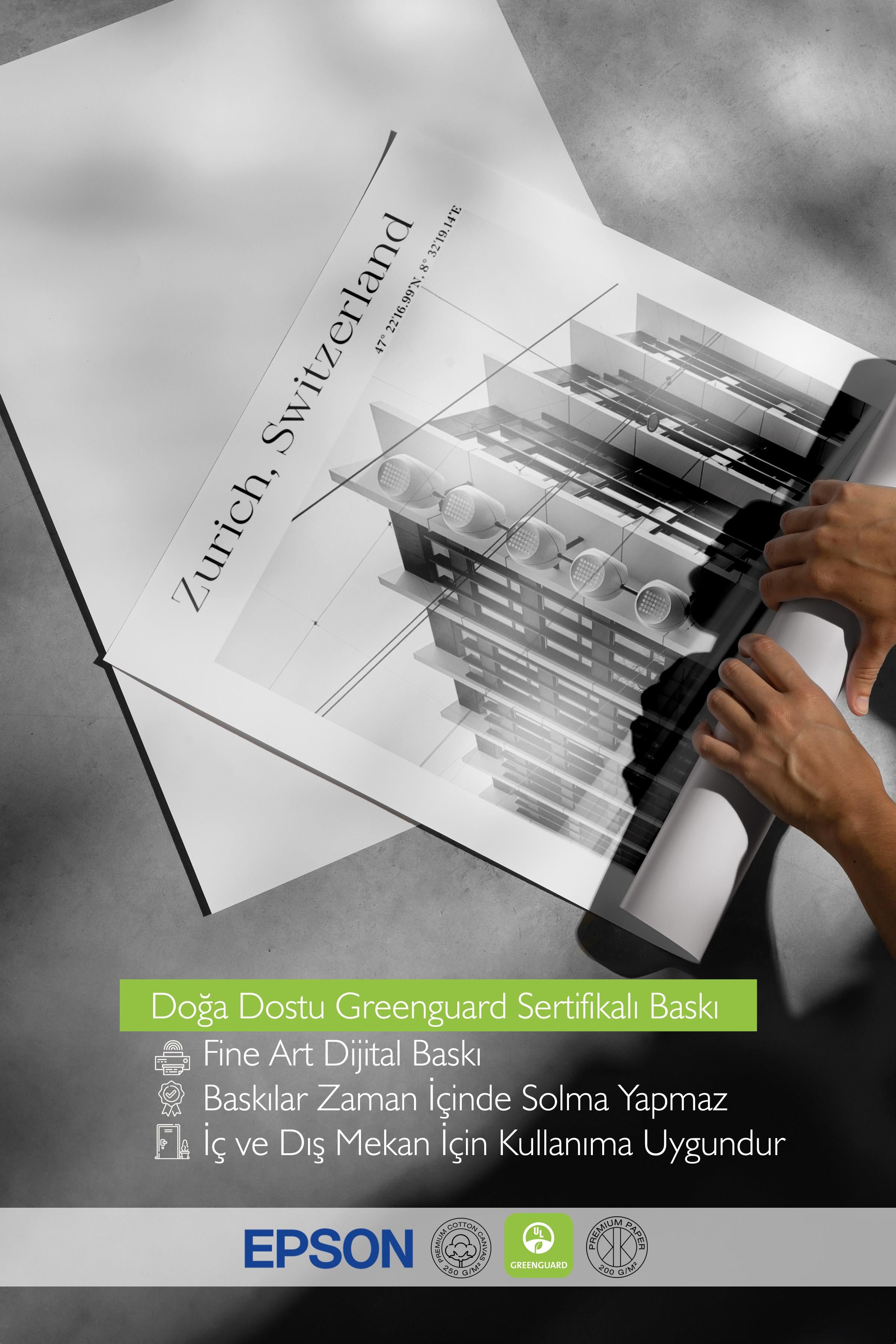 Zürih - İsviçre, Şehir Temalı Poster, Çerçevesiz Duvar Posteri, NO:30049