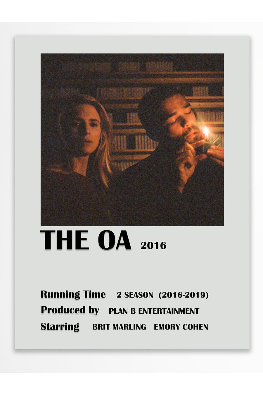 THE OA 2016 Film Çerçevesiz Poster