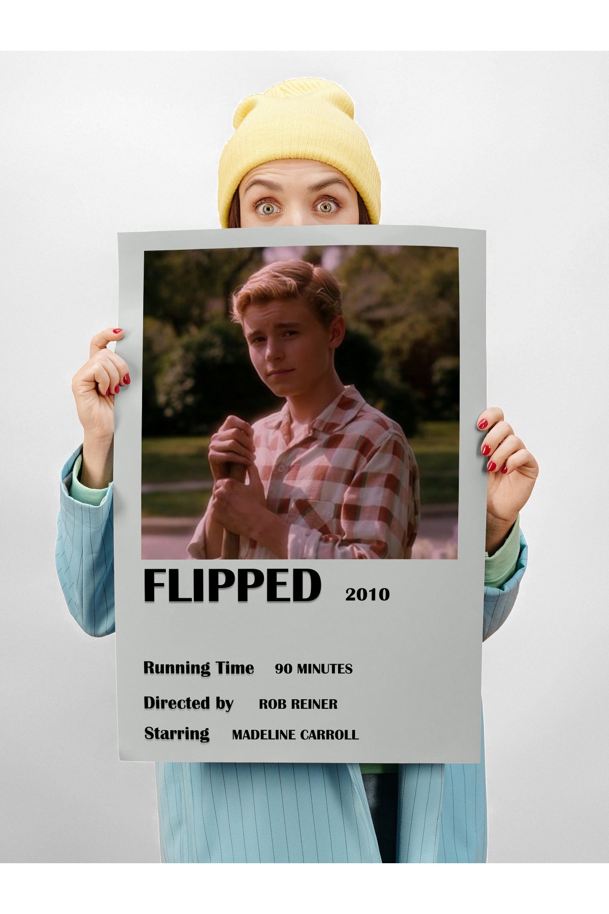 Film Afiş Poster - Duvar Posteri - Polaroid Dizayn Poster, Çerçevesiz - Kalın Kuşe Kağıt