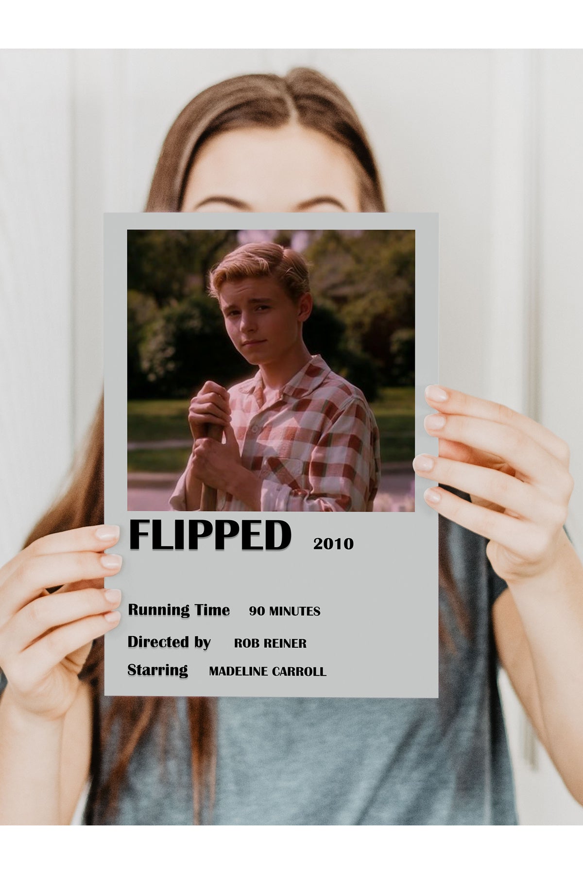 Film Afiş Poster - Duvar Posteri - Polaroid Dizayn Poster, Çerçevesiz - Kalın Kuşe Kağıt