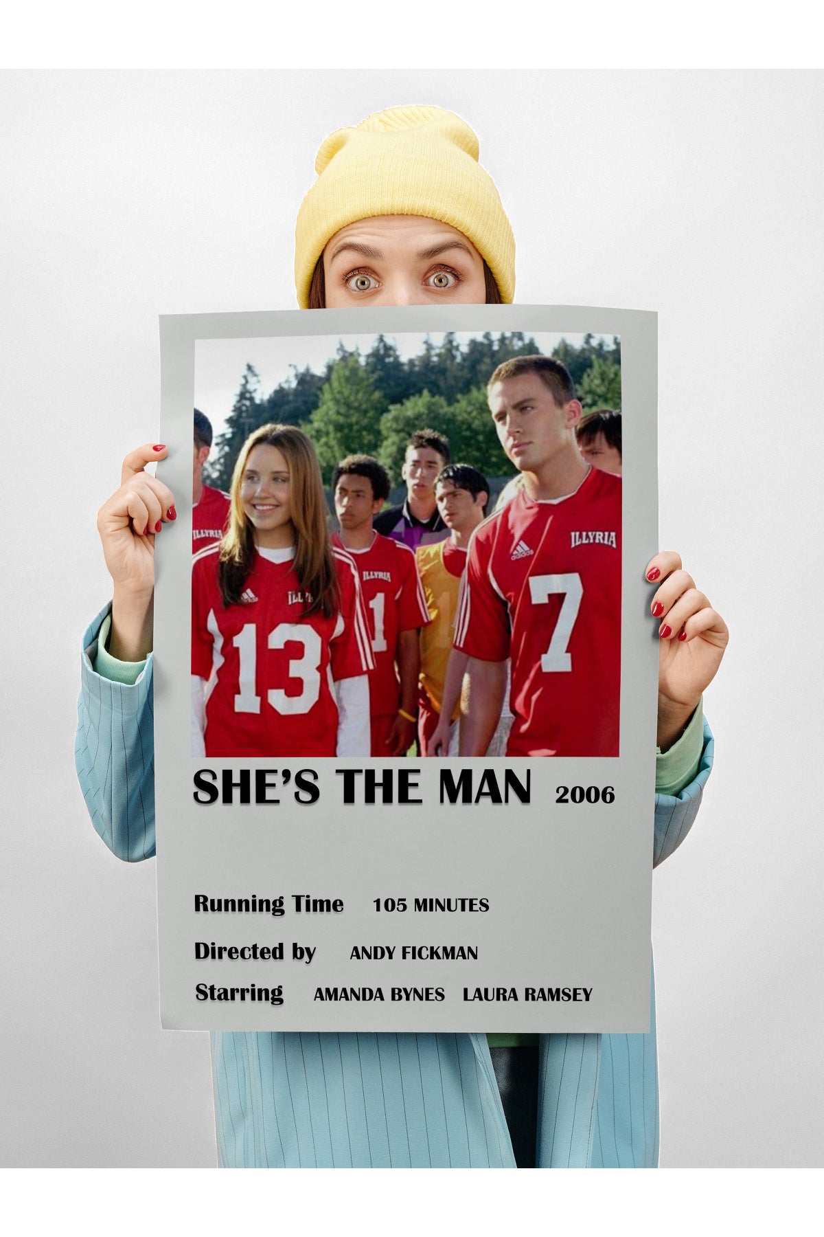 Film Afiş Poster - Duvar Posteri - Polaroid Dizayn Poster, Çerçevesiz - Kalın Kuşe Kağıt