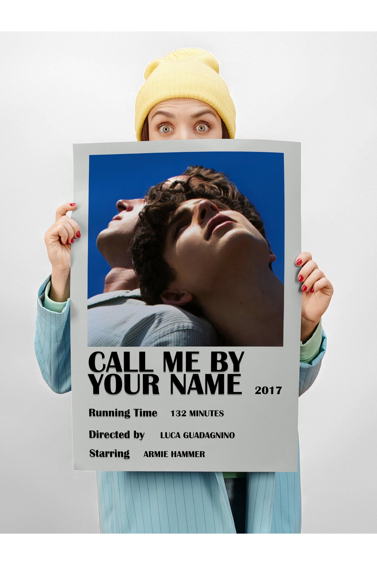 Film Afiş Poster - Duvar Posteri - Polaroid Dizayn Poster, Çerçevesiz - Kalın Kuşe Kağıt
