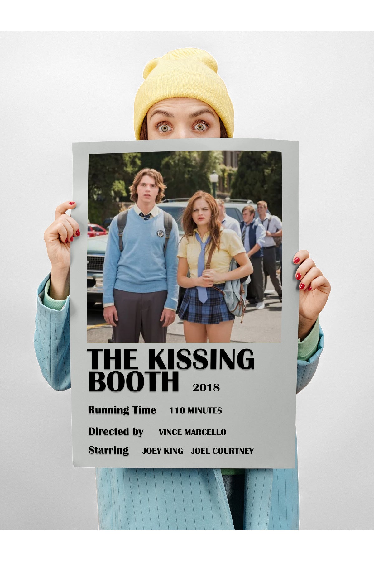 Film Afiş Poster - Duvar Posteri - Polaroid Dizayn Poster, Çerçevesiz - Kalın Kuşe Kağıt