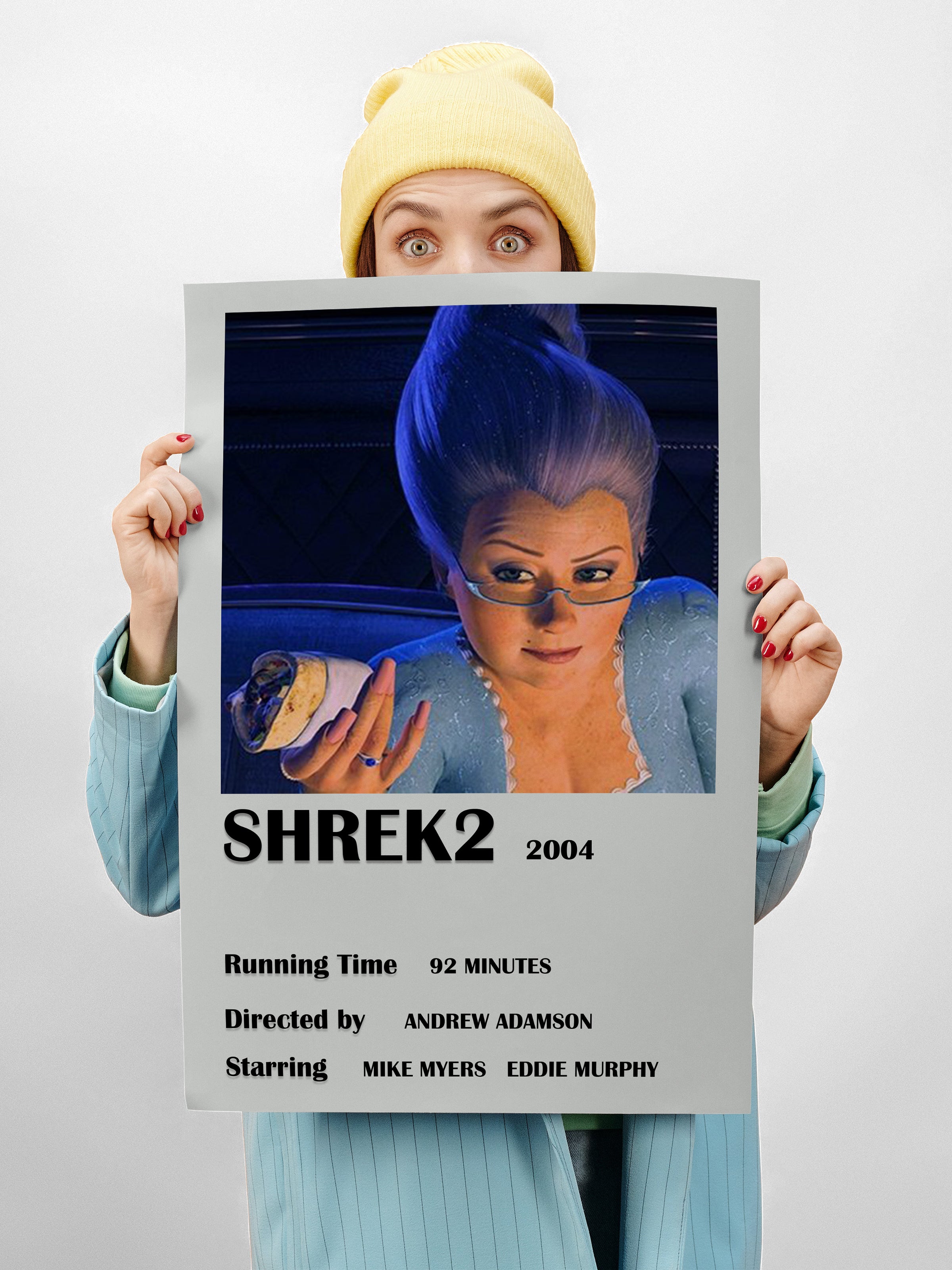 Film Afiş Poster - Duvar Posteri - Polaroid Dizayn Poster, Çerçevesiz - Kalın Kuşe Kağıt