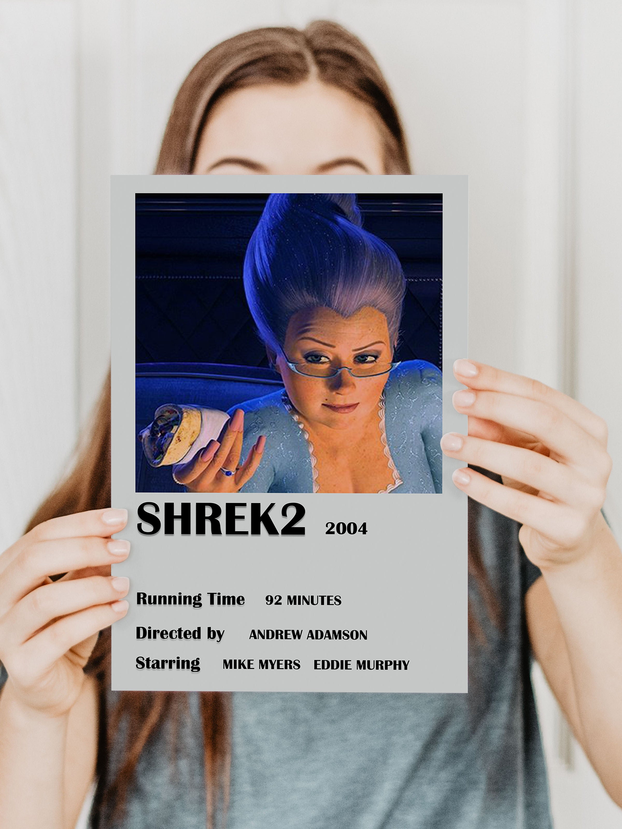 Film Afiş Poster - Duvar Posteri - Polaroid Dizayn Poster, Çerçevesiz - Kalın Kuşe Kağıt