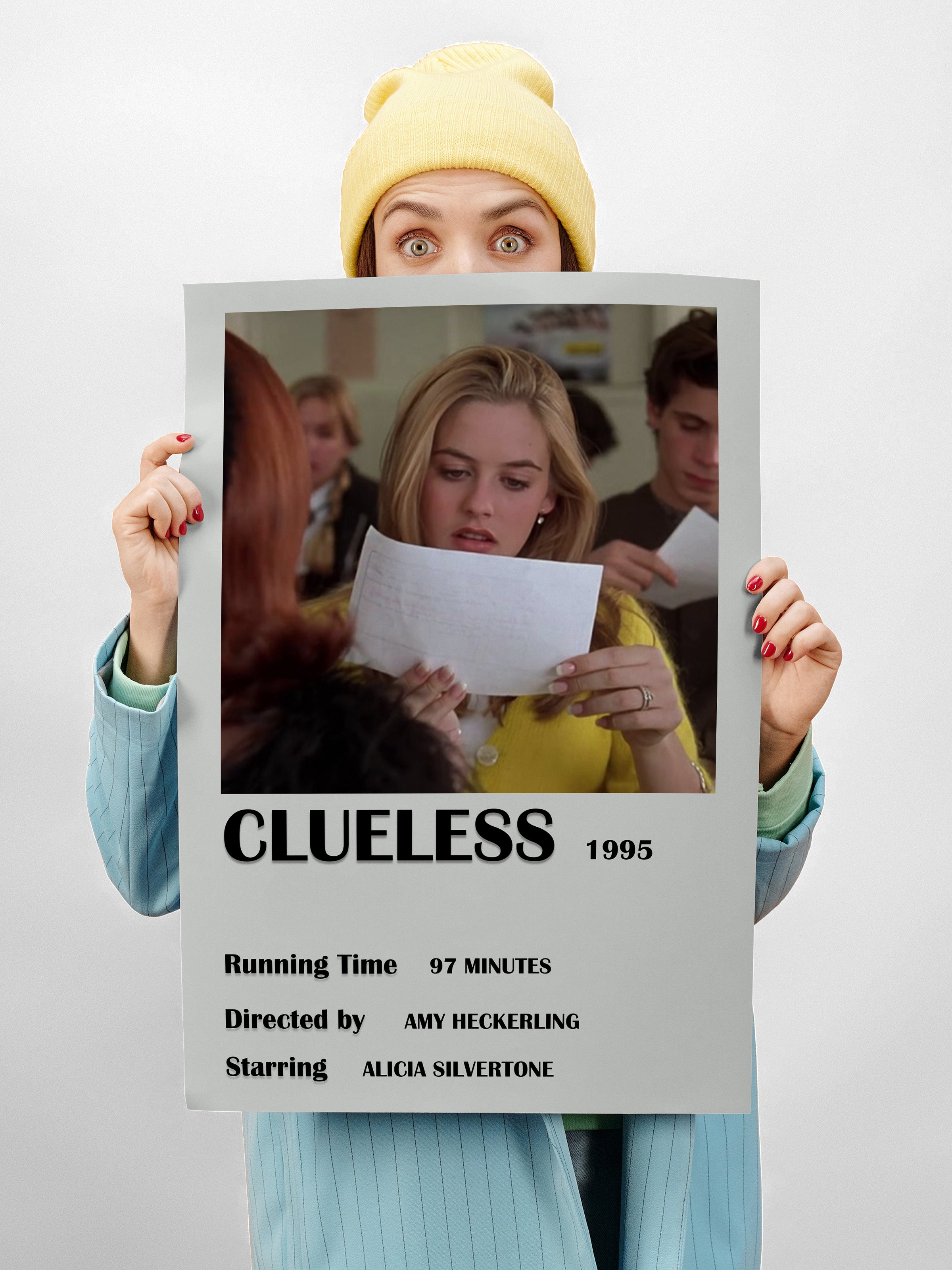 Film Afiş Poster - Duvar Posteri - Polaroid Dizayn Poster, Çerçevesiz - Kalın Kuşe Kağıt