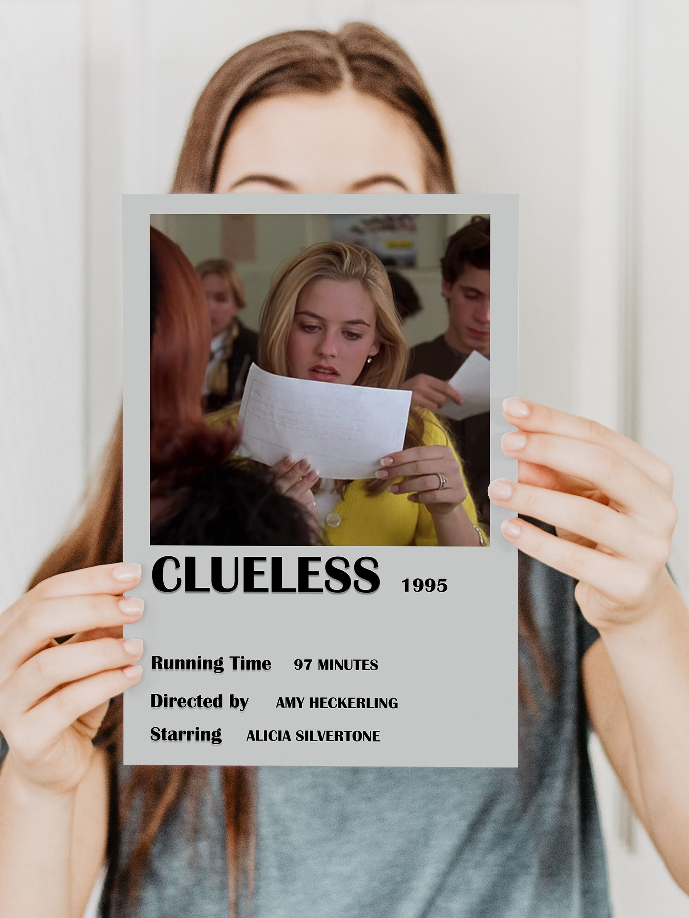 Film Afiş Poster - Duvar Posteri - Polaroid Dizayn Poster, Çerçevesiz - Kalın Kuşe Kağıt
