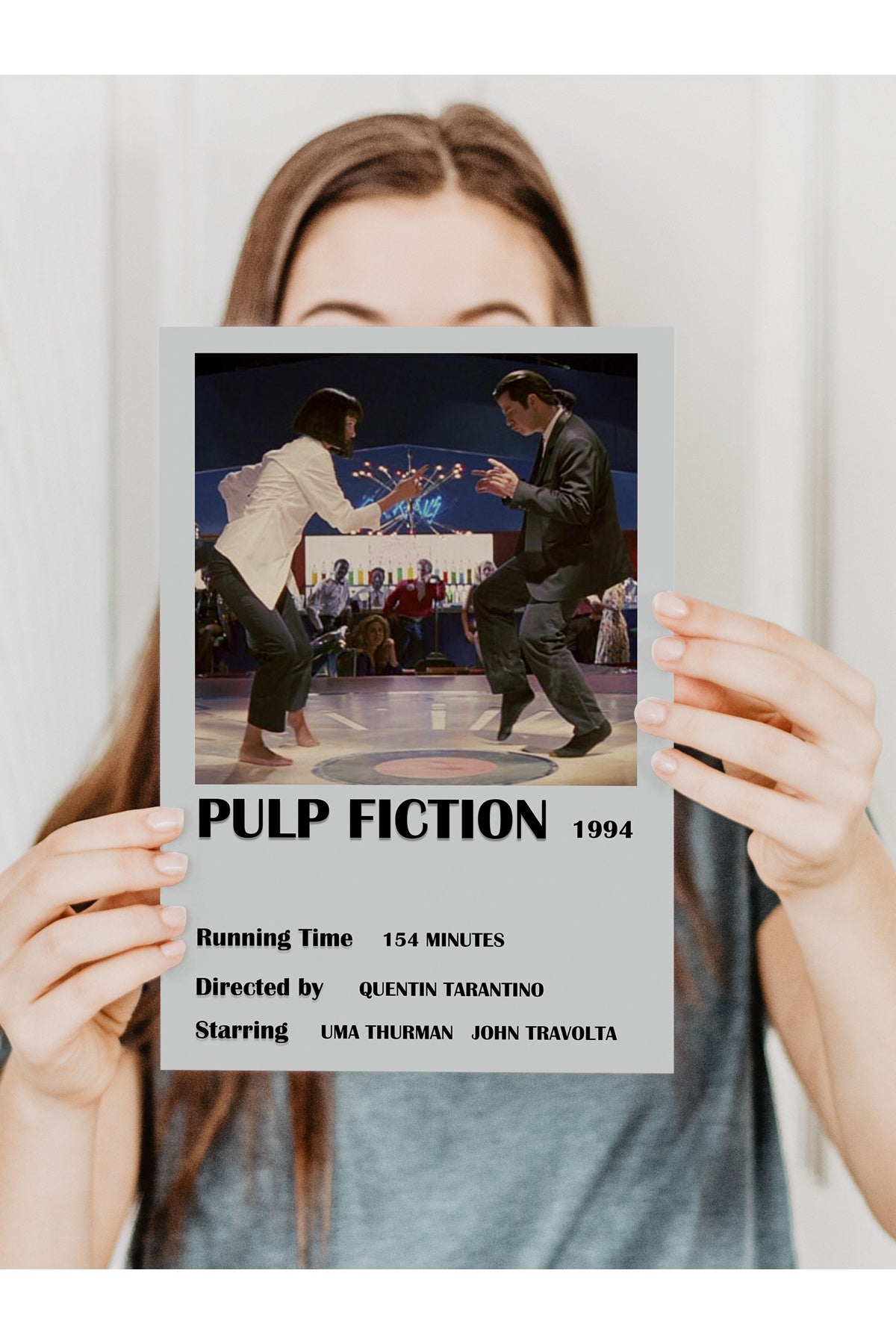 Film Afiş Poster - Duvar Posteri - Polaroid Dizayn Poster, Çerçevesiz - Kalın Kuşe Kağıt