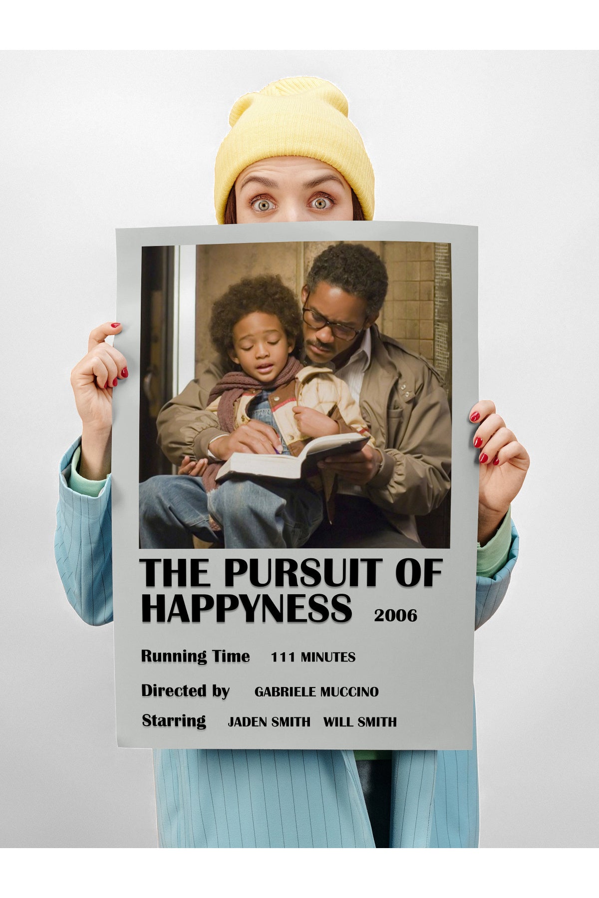 Film Afiş Poster - Duvar Posteri - Polaroid Dizayn Poster, Çerçevesiz - Kalın Kuşe Kağıt