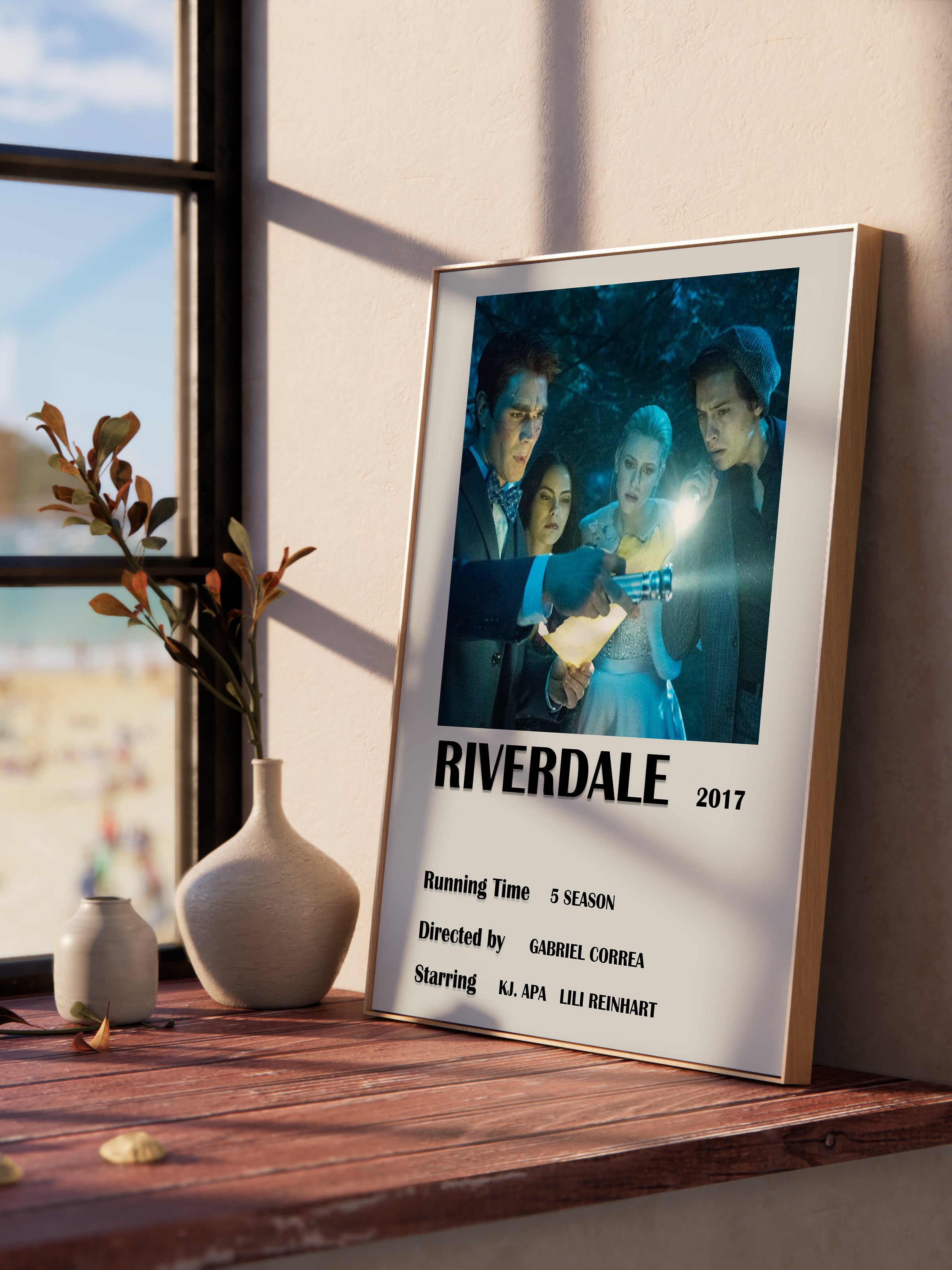 Film Afiş Poster - Duvar Posteri - Polaroid Dizayn Poster, Çerçevesiz - Kalın Kuşe Kağıt