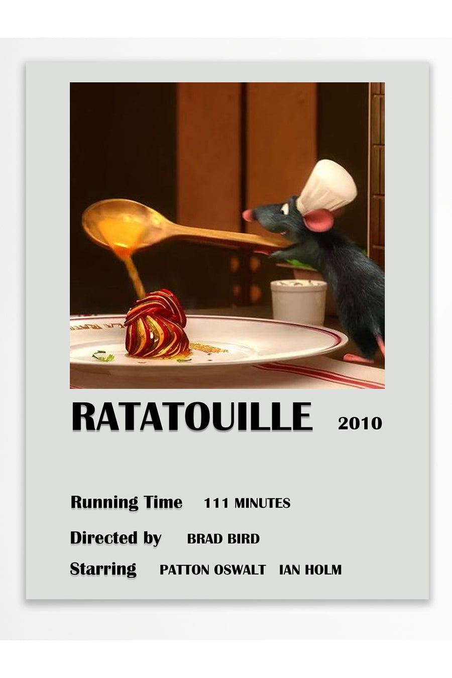 RATATOUILLE Film Çerçevesiz Poster