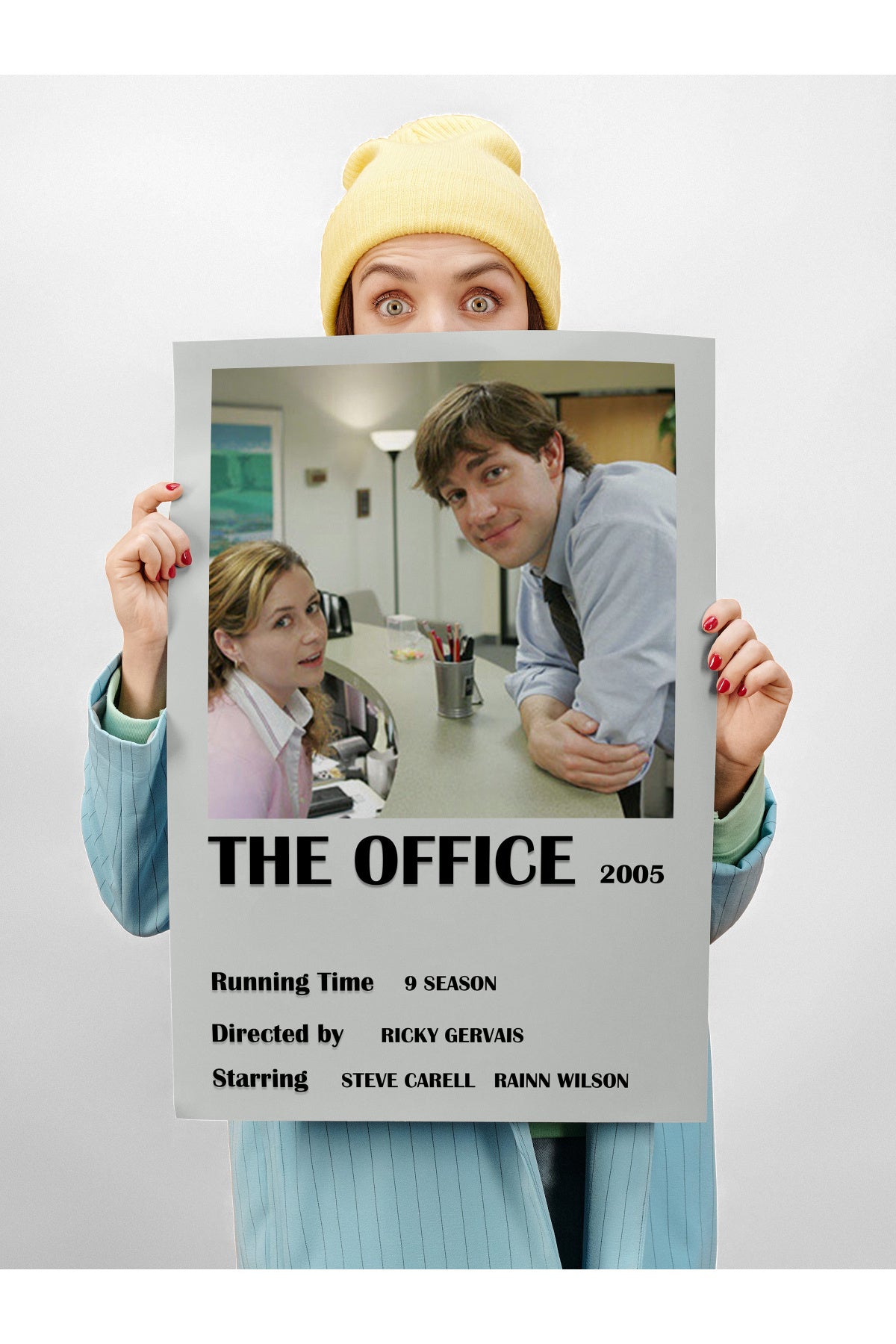 Film Afiş Poster - Duvar Posteri - Polaroid Dizayn Poster, Çerçevesiz - Kalın Kuşe Kağıt