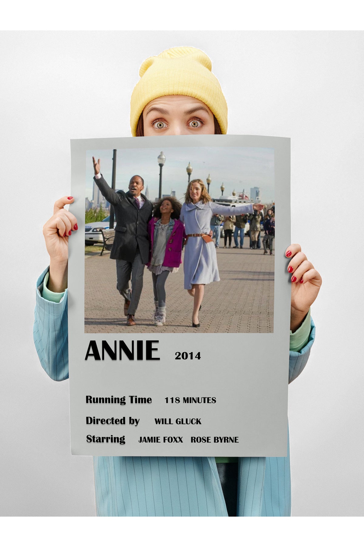Film Afiş Poster - Duvar Posteri - Polaroid Dizayn Poster, Çerçevesiz - Kalın Kuşe Kağıt