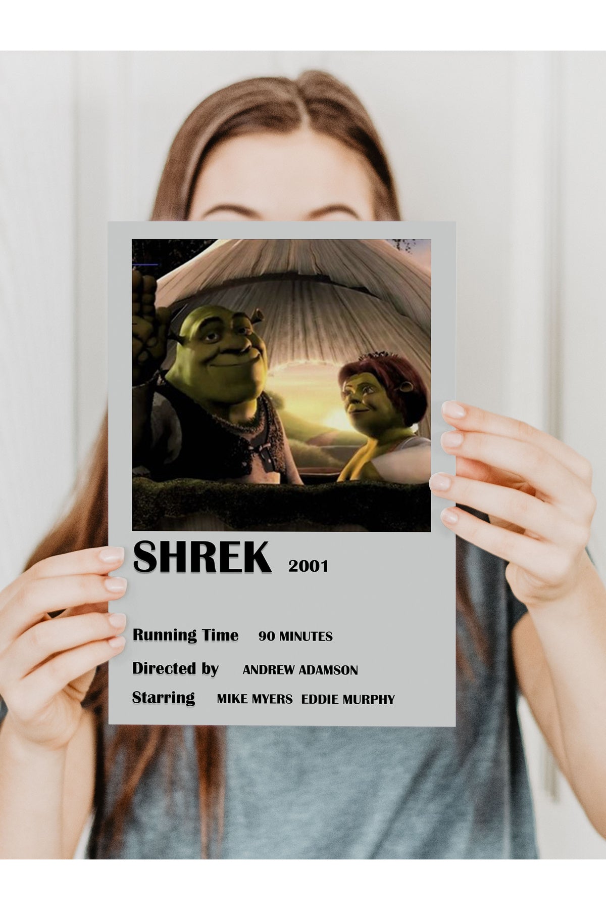 Film Afiş Poster - Duvar Posteri - Polaroid Dizayn Poster, Çerçevesiz - Kalın Kuşe Kağıt
