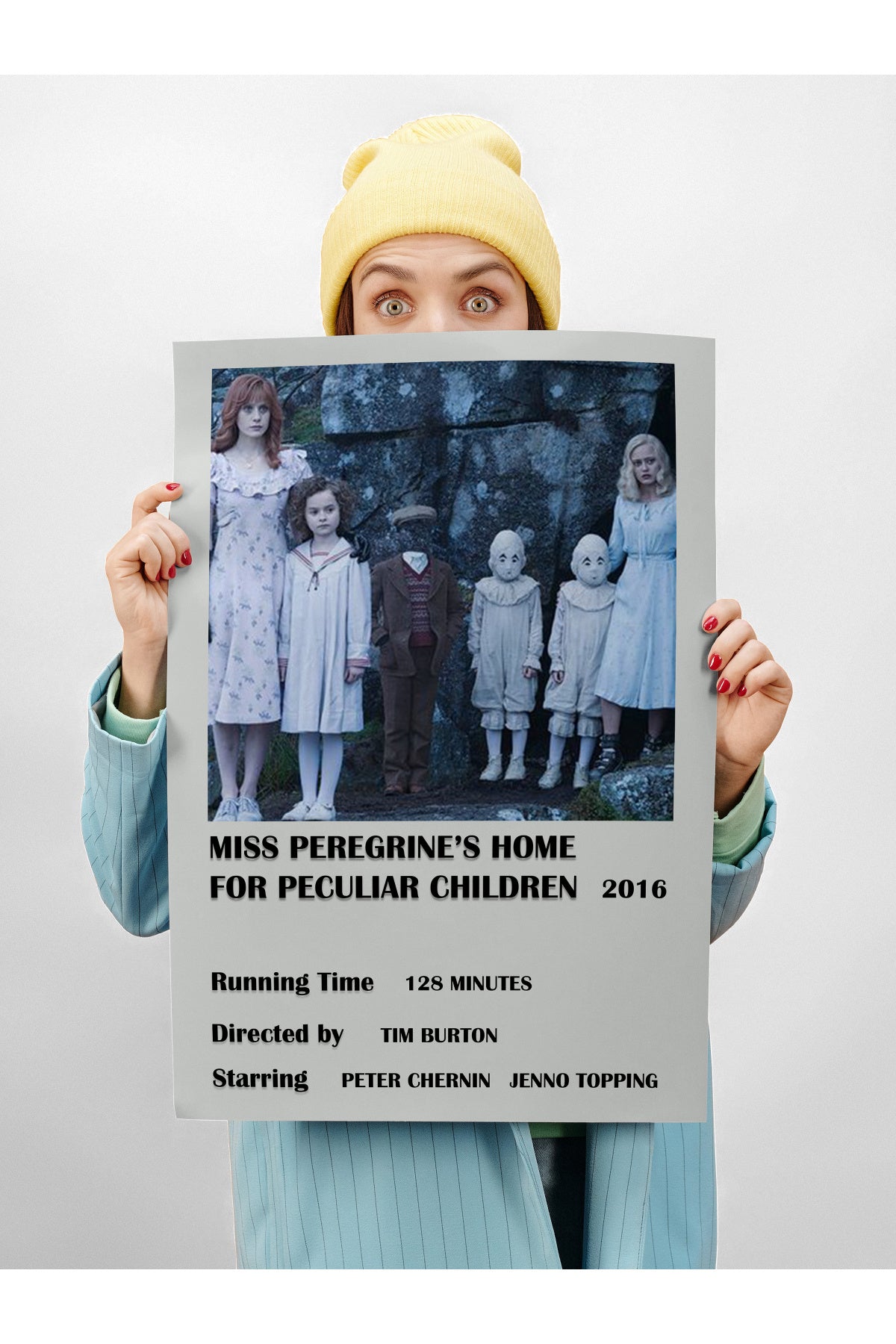Film Afiş Poster - Duvar Posteri - Polaroid Dizayn Poster, Çerçevesiz - Kalın Kuşe Kağıt