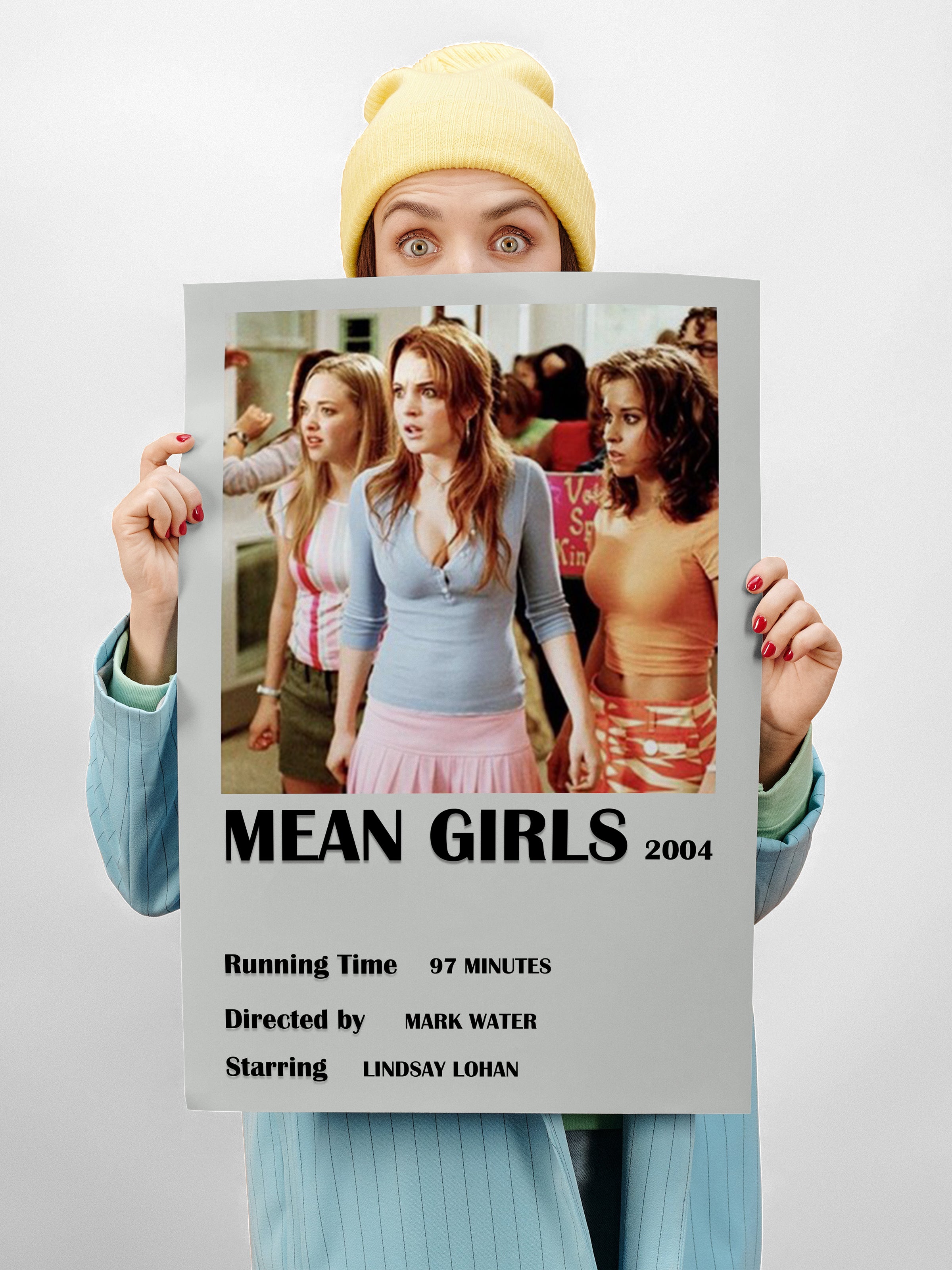 Film Afiş Poster - Duvar Posteri - Polaroid Dizayn Poster, Çerçevesiz - Kalın Kuşe Kağıt