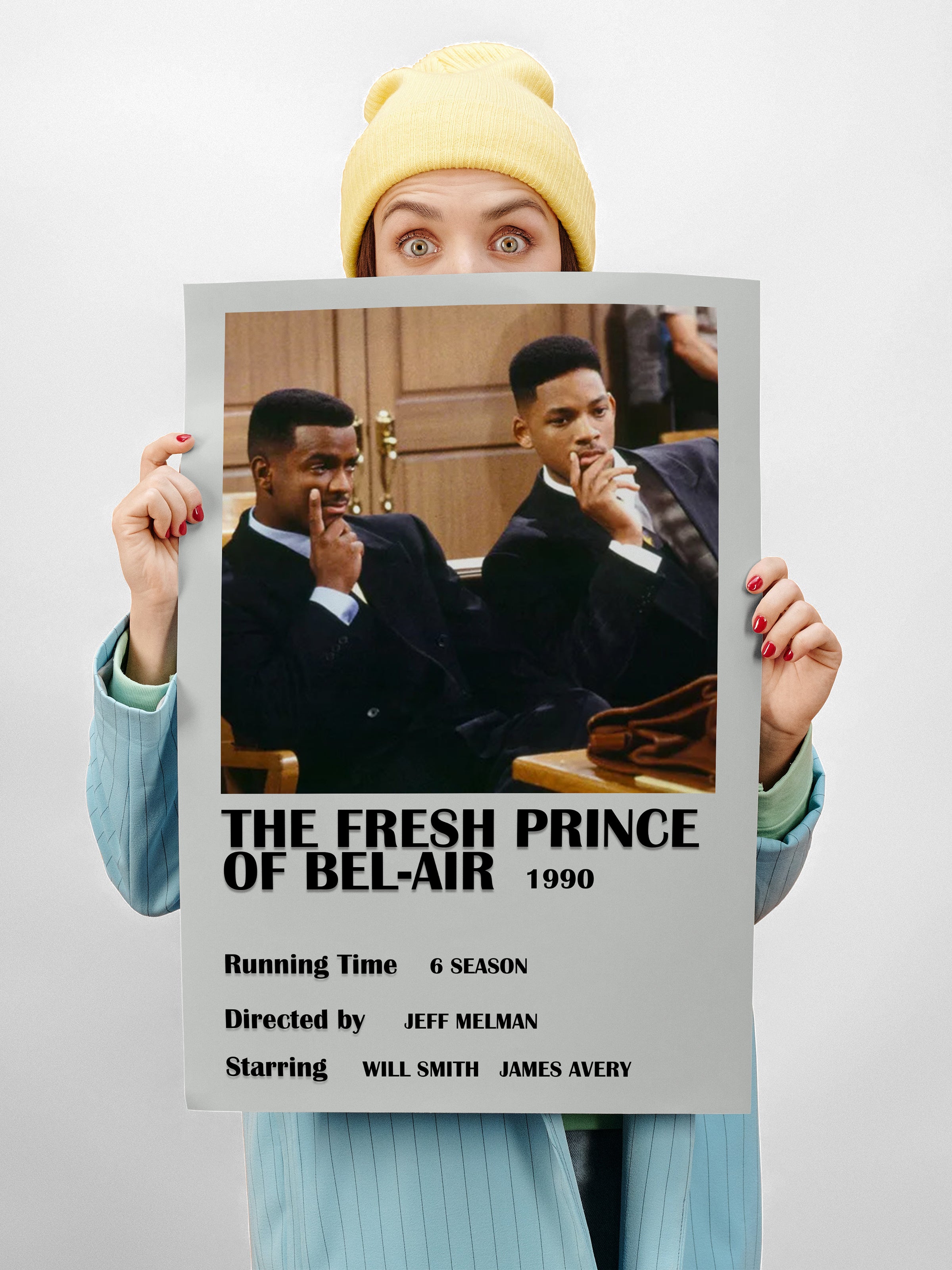 Film Afiş Poster - Duvar Posteri - Polaroid Dizayn Poster, Çerçevesiz - Kalın Kuşe Kağıt