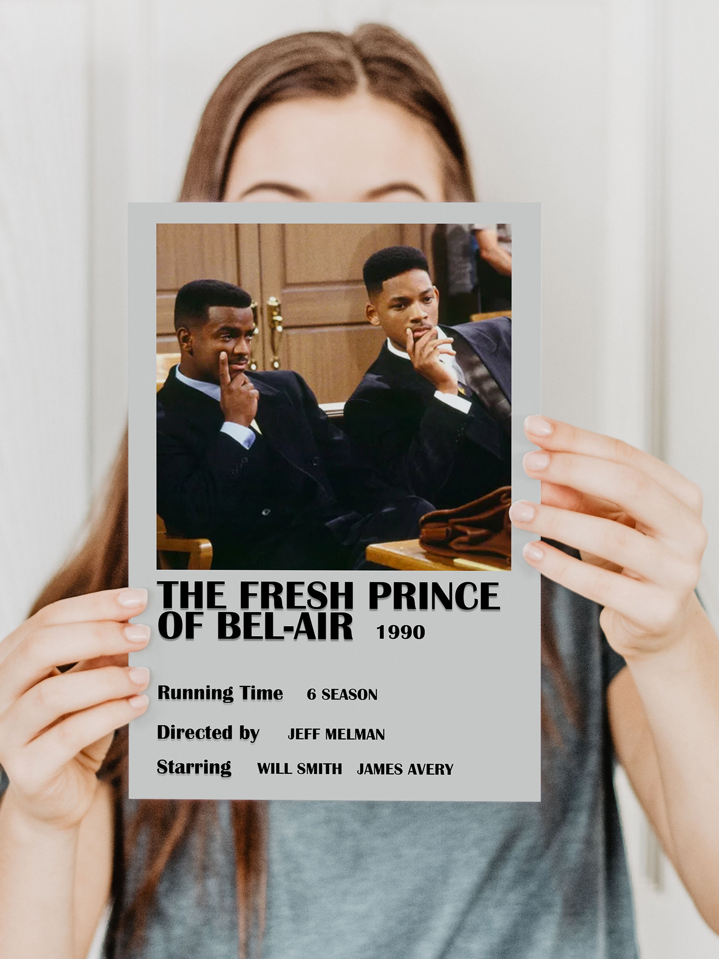 Film Afiş Poster - Duvar Posteri - Polaroid Dizayn Poster, Çerçevesiz - Kalın Kuşe Kağıt