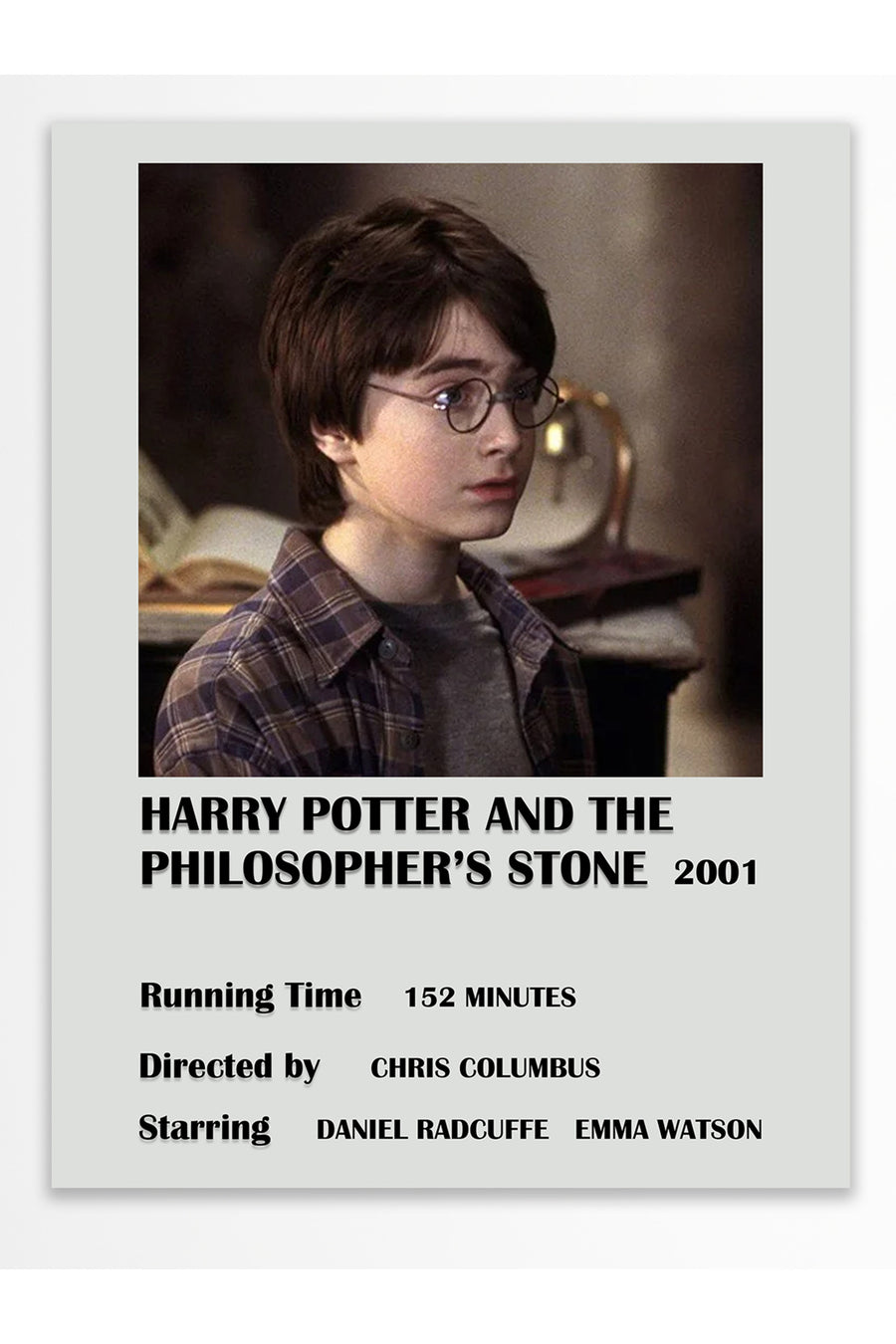 HARRY POTTER AND THE PHILOSOPHER’S STONE Film Çerçevesiz Poster