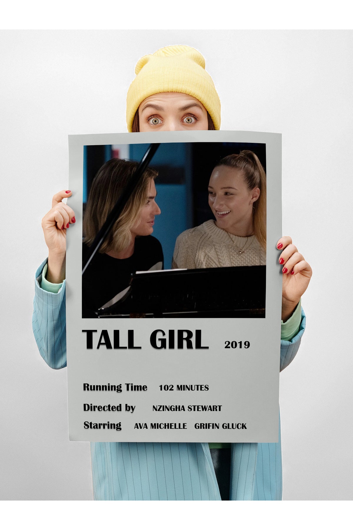 Film Afiş Poster - Duvar Posteri - Polaroid Dizayn Poster, Çerçevesiz - Kalın Kuşe Kağıt