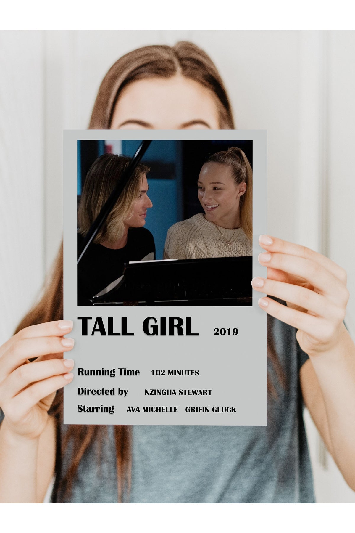 Film Afiş Poster - Duvar Posteri - Polaroid Dizayn Poster, Çerçevesiz - Kalın Kuşe Kağıt