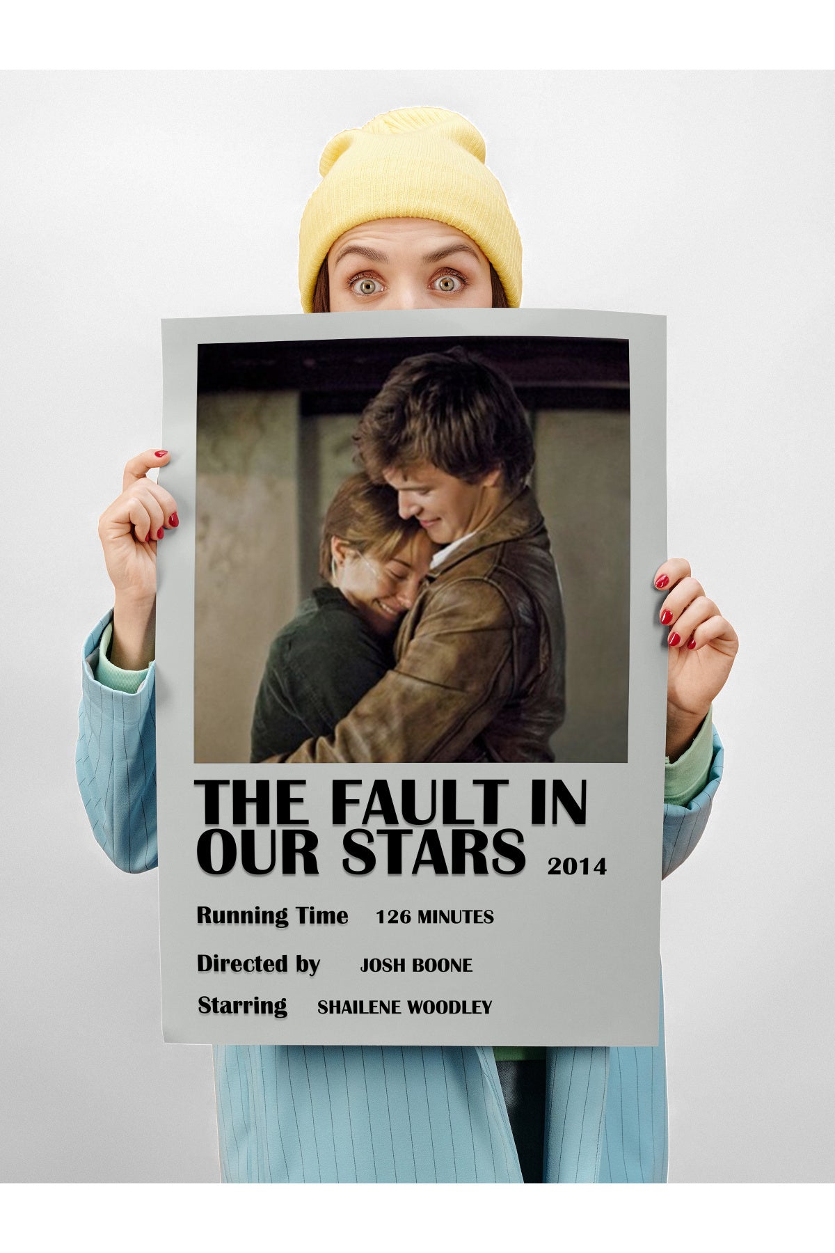 Film Afiş Poster - Duvar Posteri - Polaroid Dizayn Poster, Çerçevesiz - Kalın Kuşe Kağıt