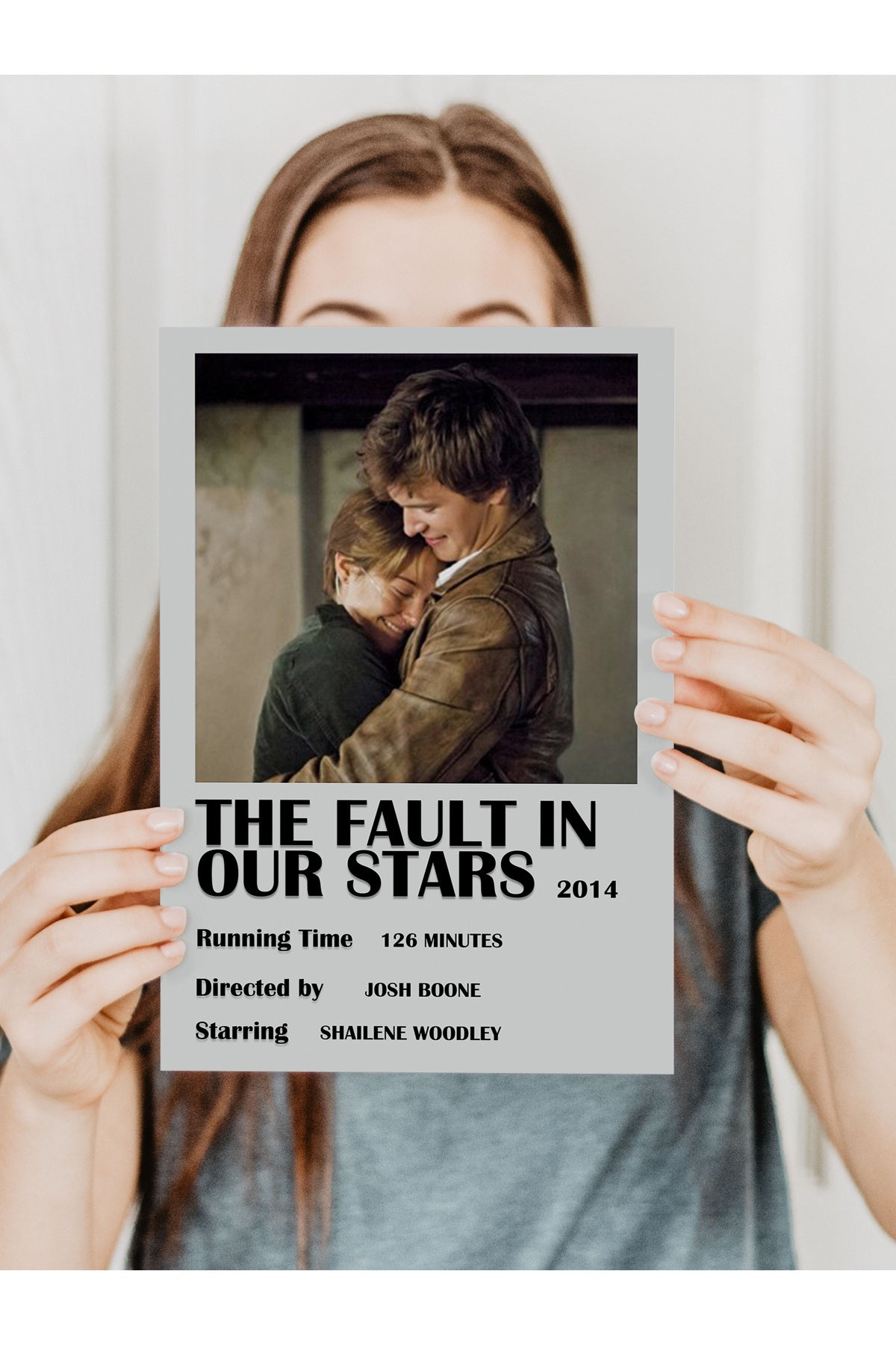 Film Afiş Poster - Duvar Posteri - Polaroid Dizayn Poster, Çerçevesiz - Kalın Kuşe Kağıt