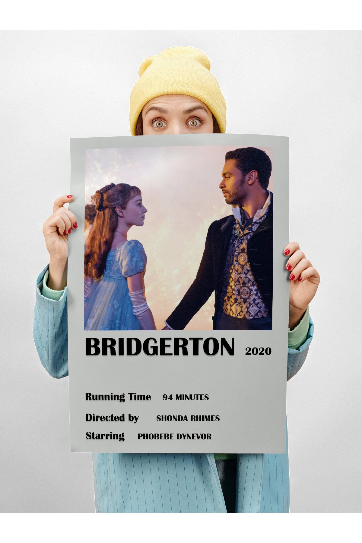 Film Afiş Poster - Duvar Posteri - Polaroid Dizayn Poster, Çerçevesiz - Kalın Kuşe Kağıt