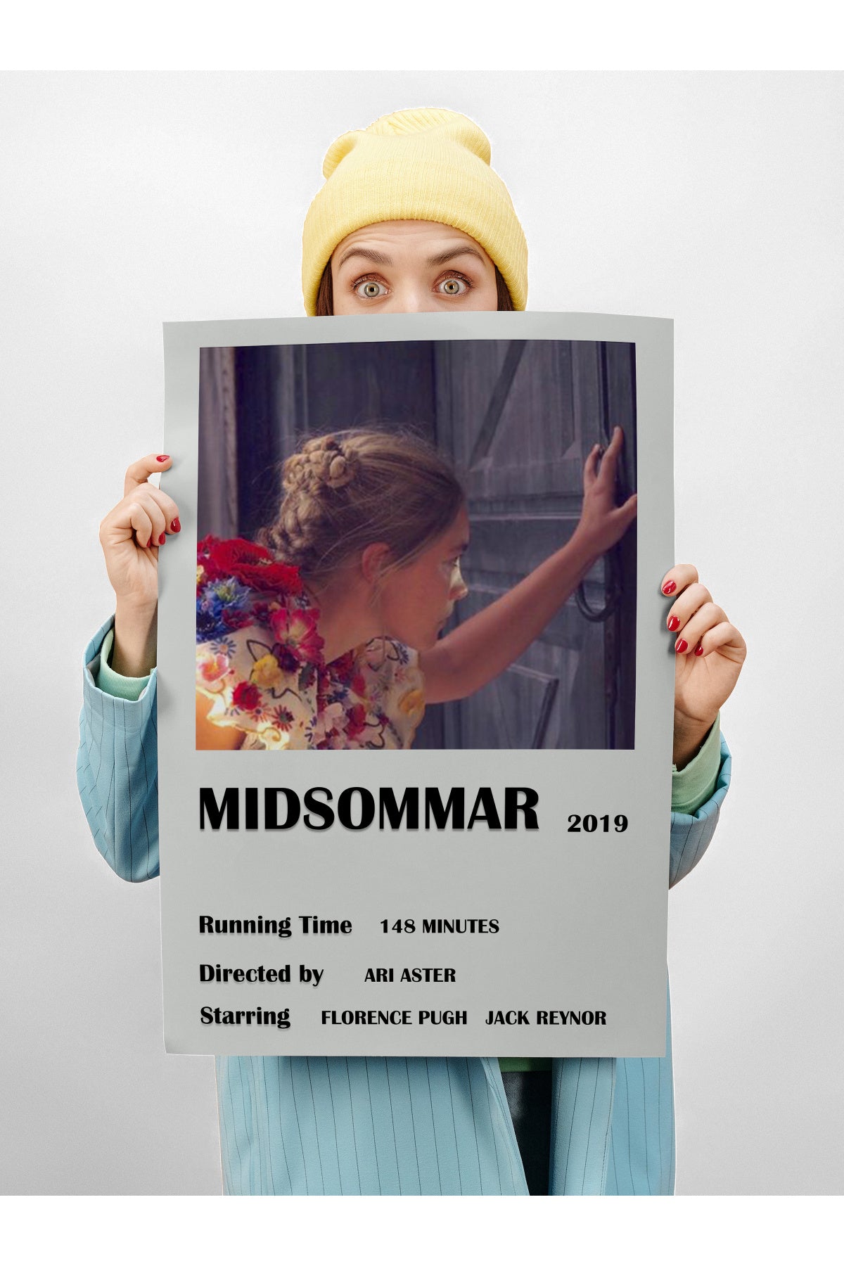 Film Afiş Poster - Duvar Posteri - Polaroid Dizayn Poster, Çerçevesiz - Kalın Kuşe Kağıt