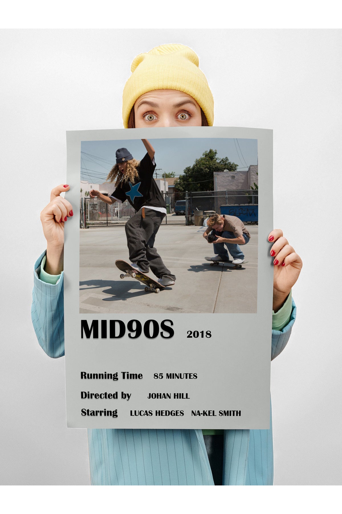 Film Afiş Poster - Duvar Posteri - Polaroid Dizayn Poster, Çerçevesiz - Kalın Kuşe Kağıt