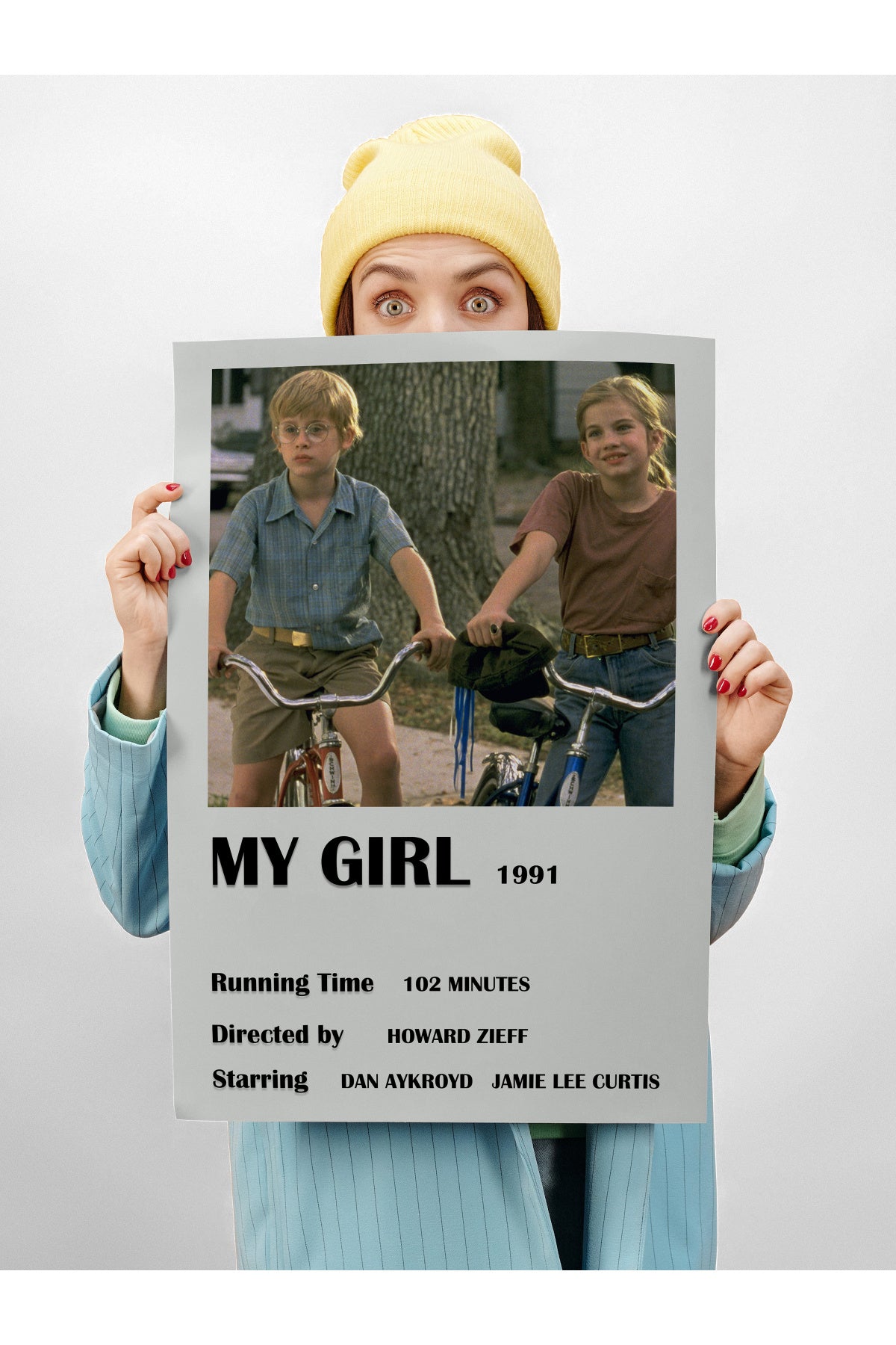 Film Afiş Poster - Duvar Posteri - Polaroid Dizayn Poster, Çerçevesiz - Kalın Kuşe Kağıt