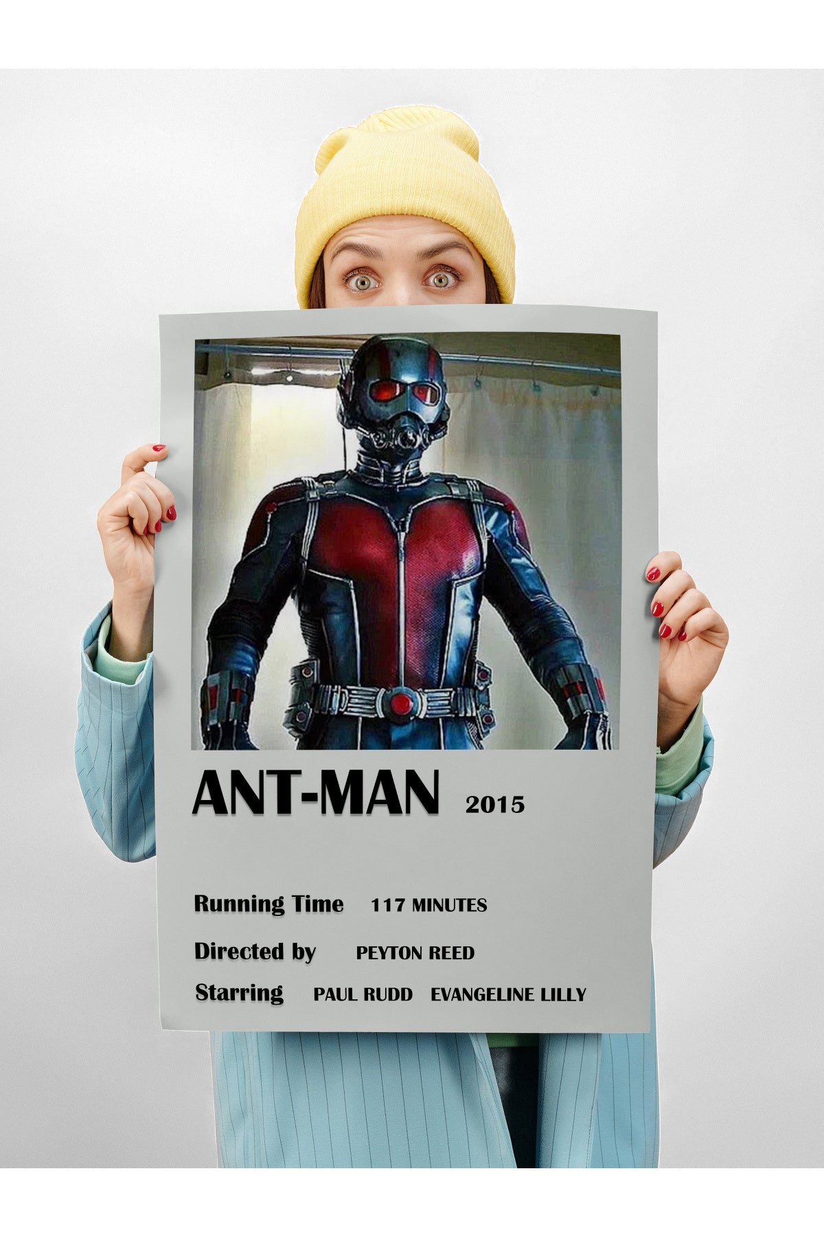 Film Afiş Poster - Duvar Posteri - Polaroid Dizayn Poster, Çerçevesiz - Kalın Kuşe Kağıt