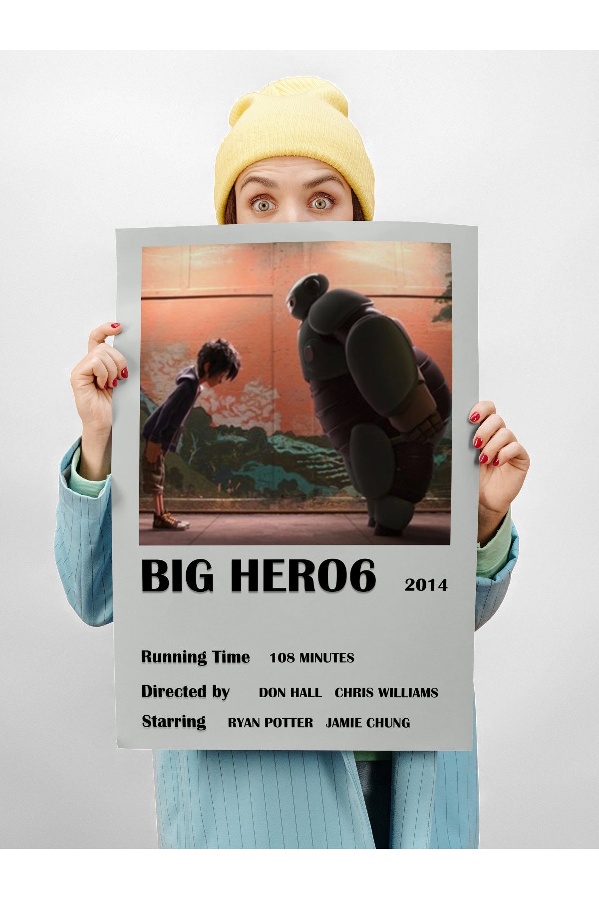 Film Afiş Poster - Duvar Posteri - Polaroid Dizayn Poster, Çerçevesiz - Kalın Kuşe Kağıt