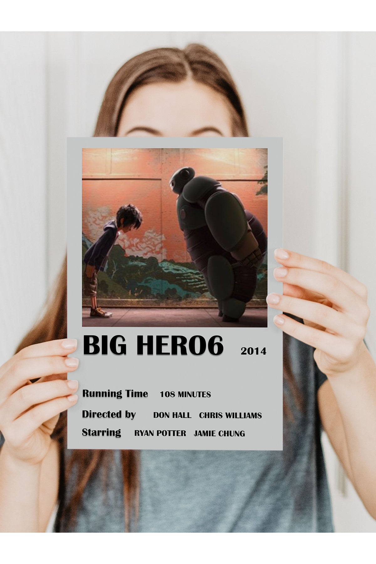 Film Afiş Poster - Duvar Posteri - Polaroid Dizayn Poster, Çerçevesiz - Kalın Kuşe Kağıt