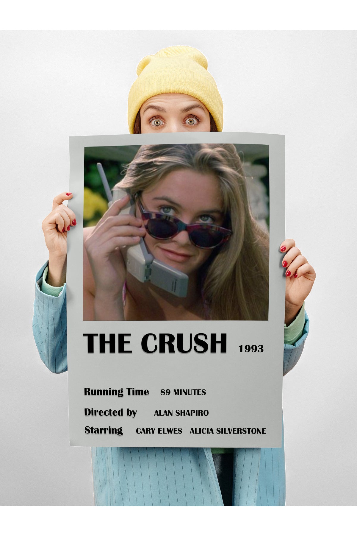 Film Afiş Poster - Duvar Posteri - Polaroid Dizayn Poster, Çerçevesiz - Kalın Kuşe Kağıt