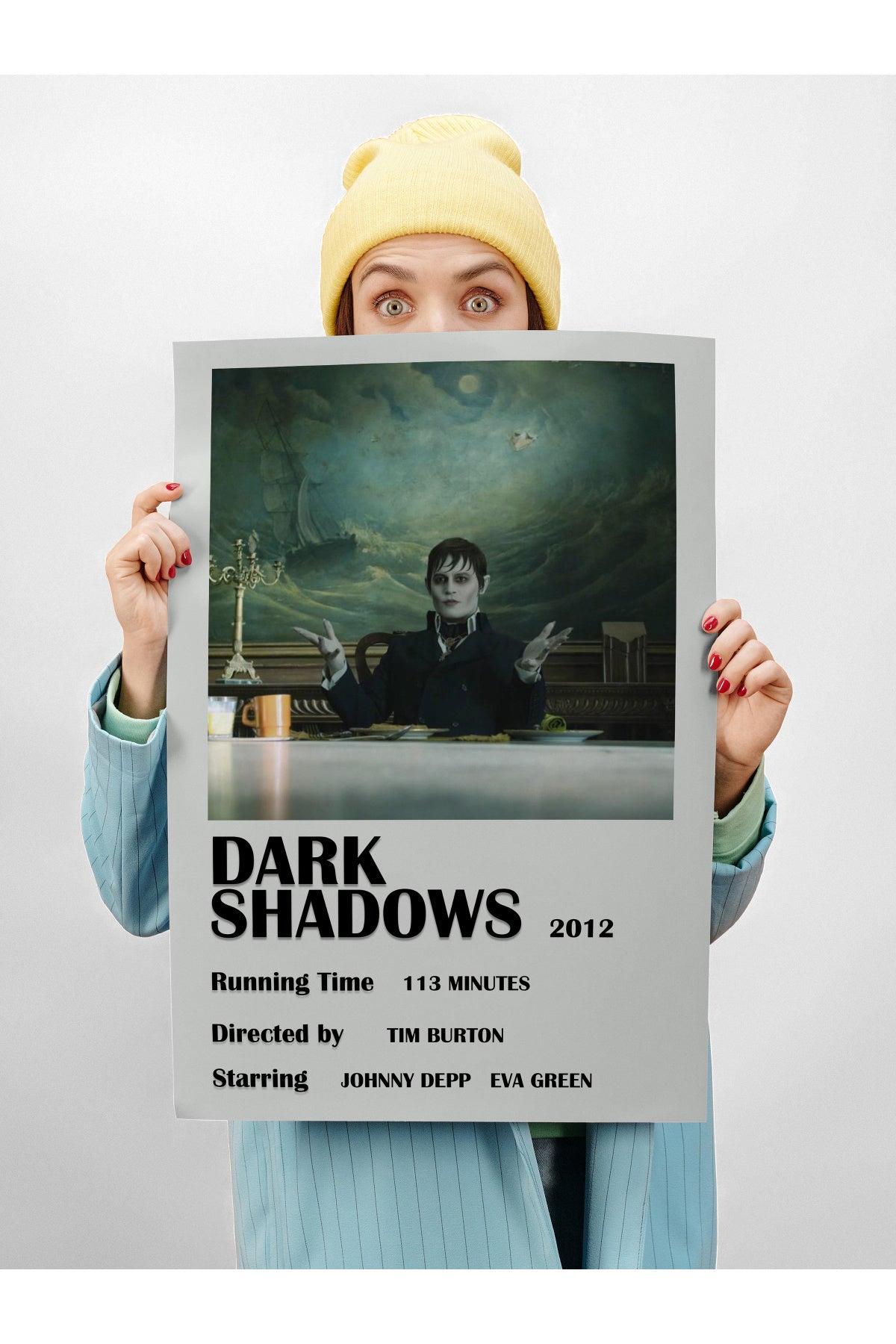 Film Afiş Poster - Duvar Posteri - Polaroid Dizayn Poster, Çerçevesiz - Kalın Kuşe Kağıt