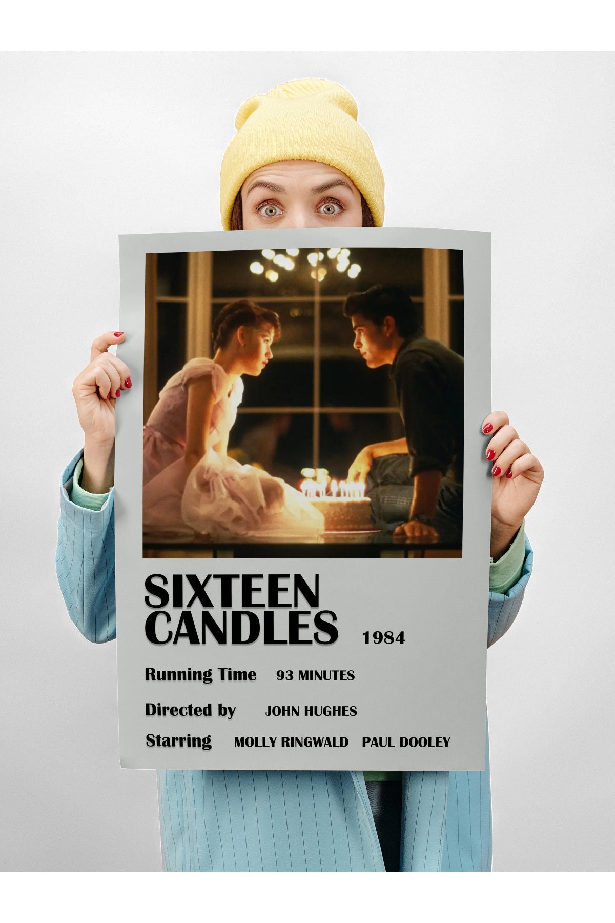 Film Afiş Poster - Duvar Posteri - Polaroid Dizayn Poster, Çerçevesiz - Kalın Kuşe Kağıt
